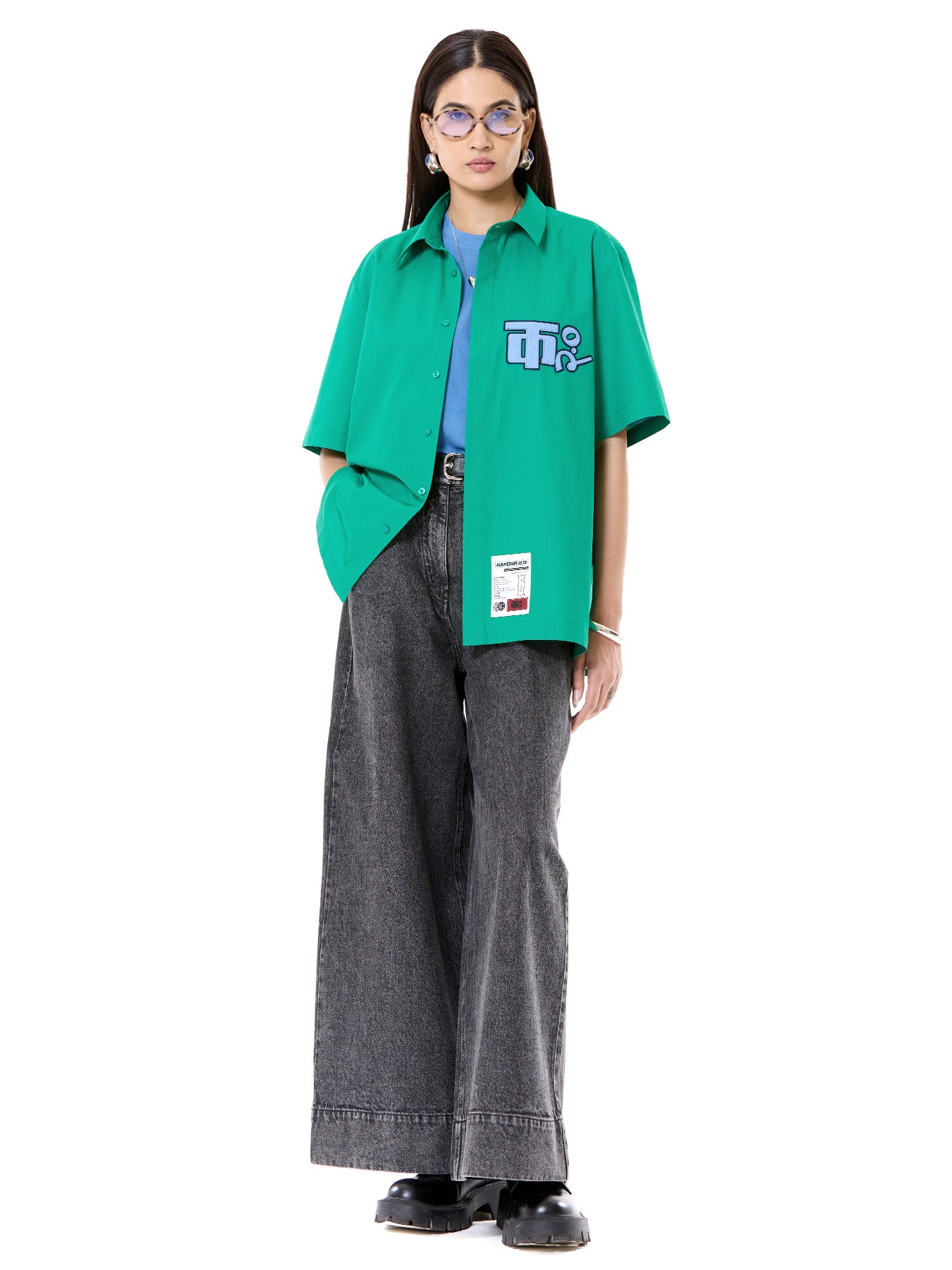 Logo Oversized Shirt
