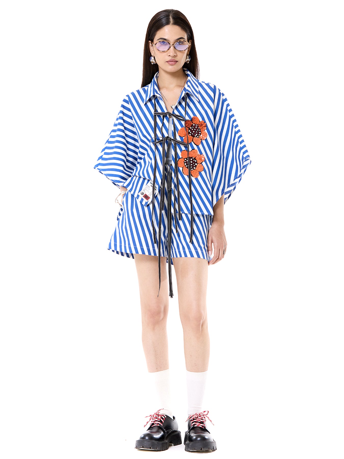 Embroidered Kaftan Co-ord Set