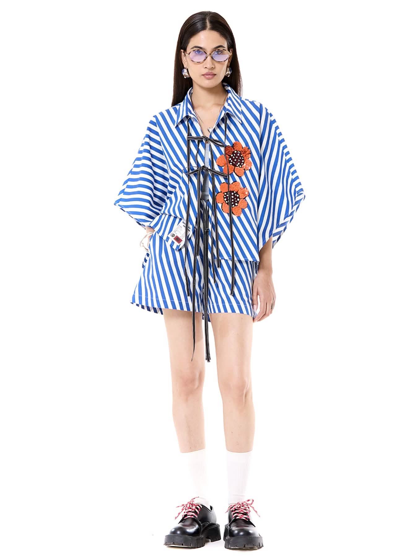 Embroidered Kaftan Co-ord Set
