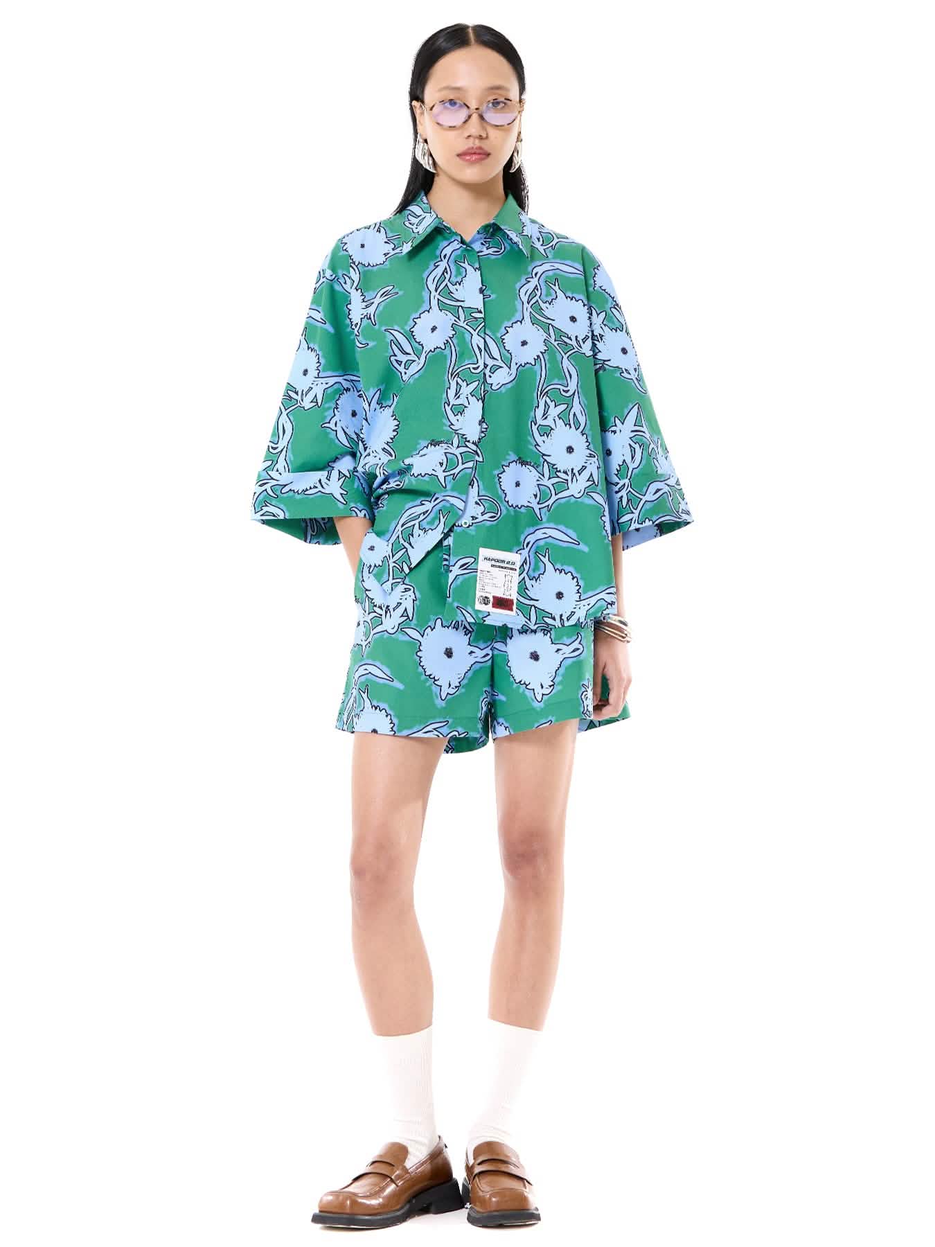 Lagoon Oversize Shirt Co-ord Set