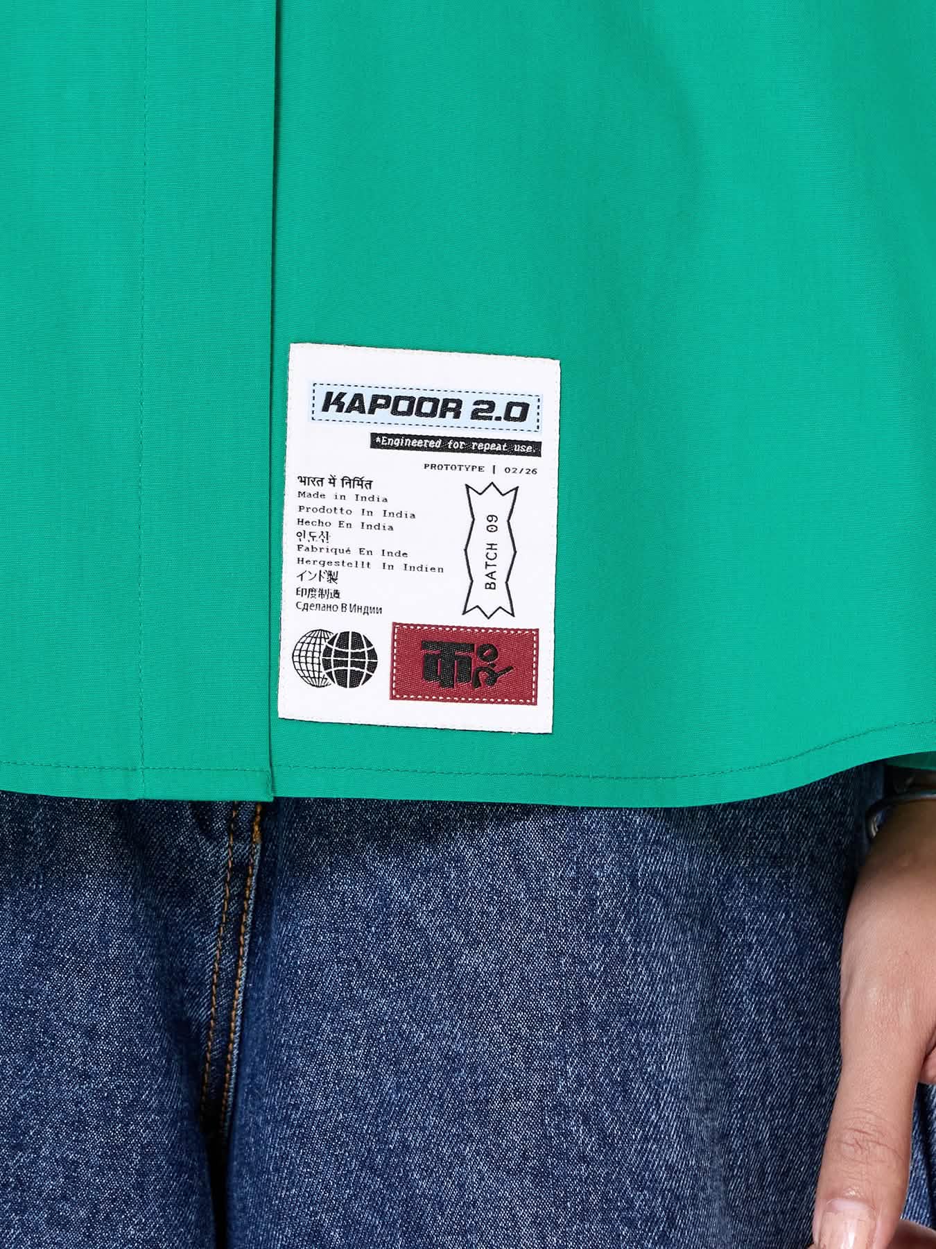Embroidered Oversize Shirt