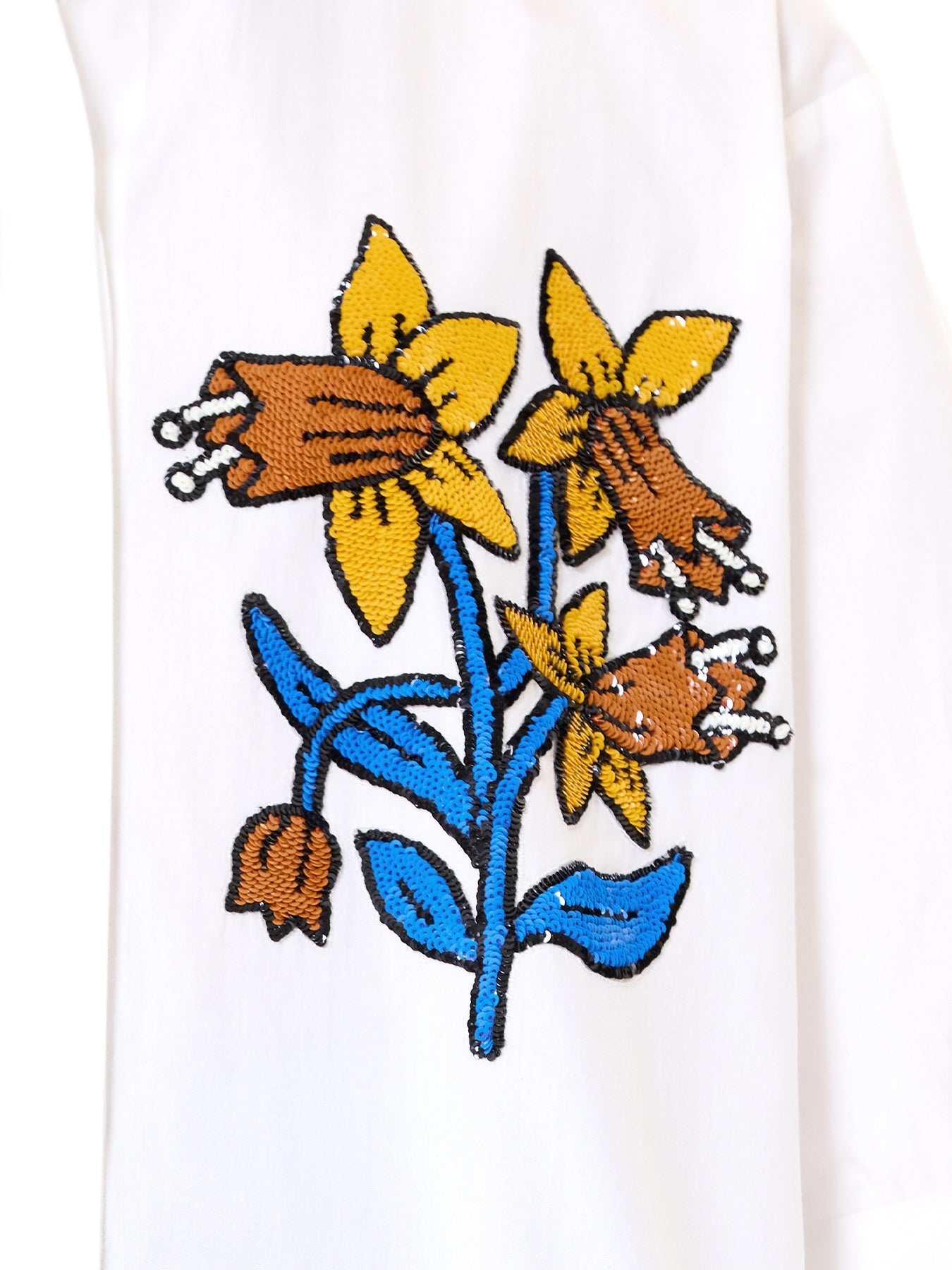 Embroidered Oversize Shirt