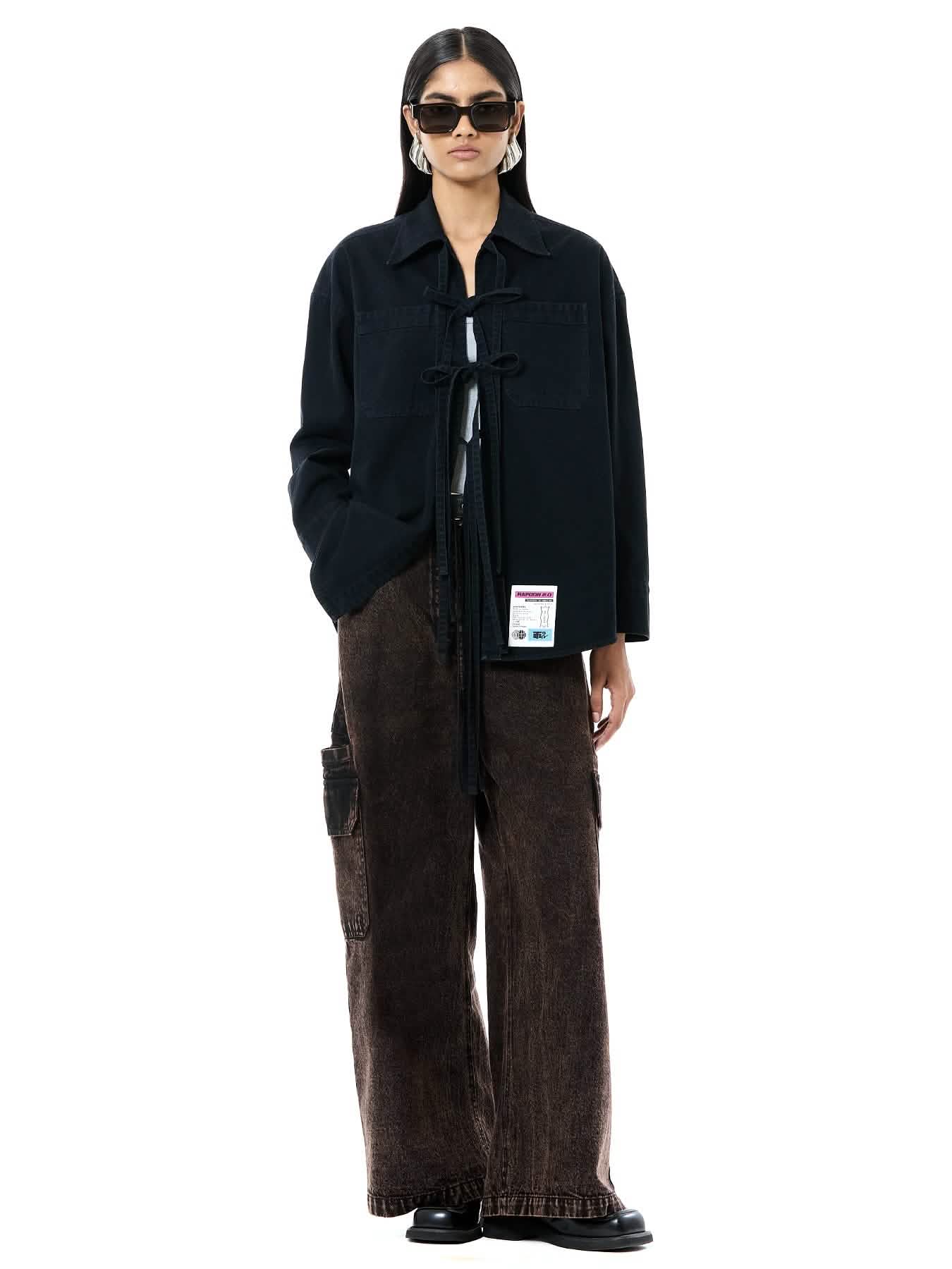 Tie-up Shacket