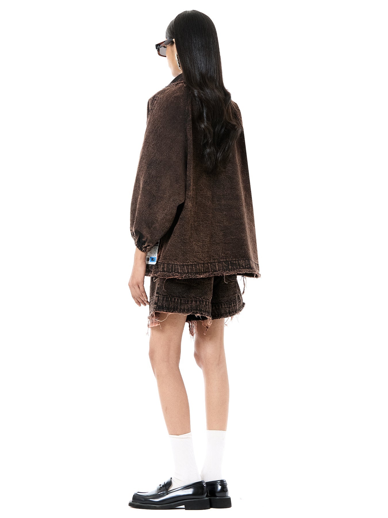 Raw Edge Denim Co-ord Set