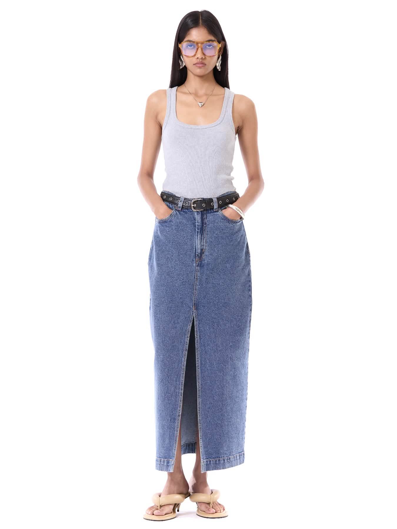 Slit Skirt