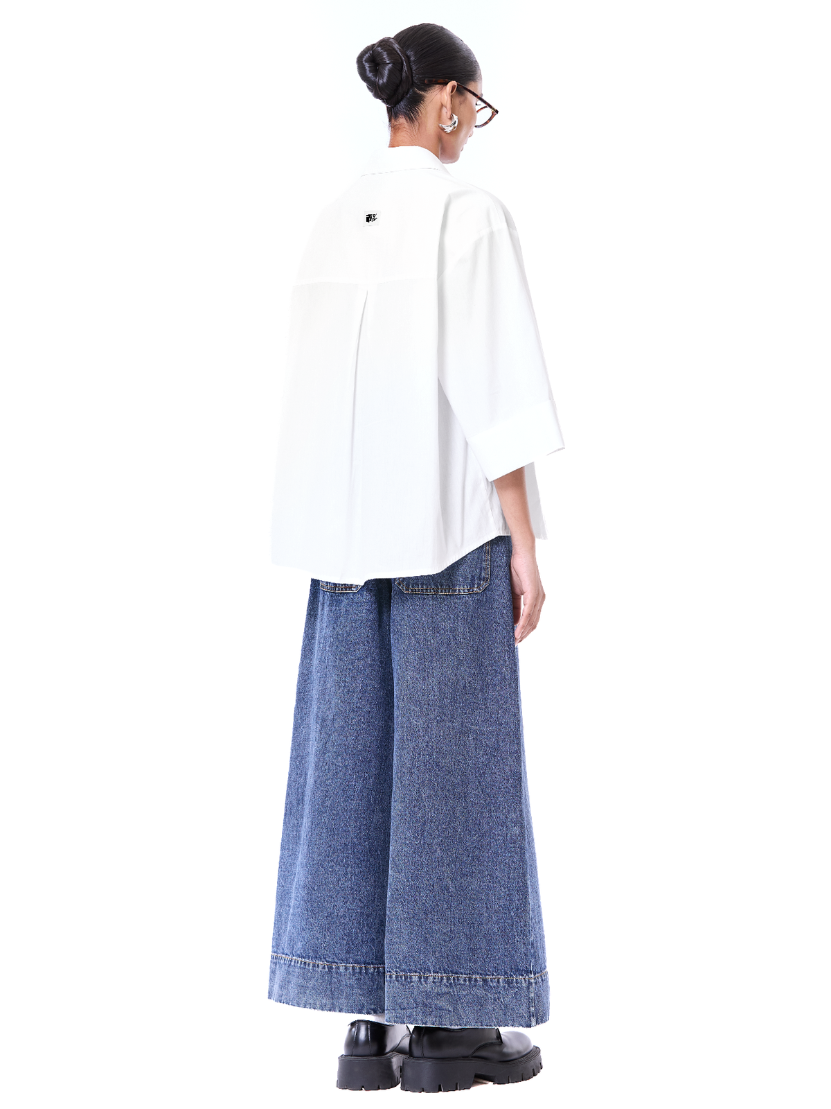 Embroidered Oversize Shirt