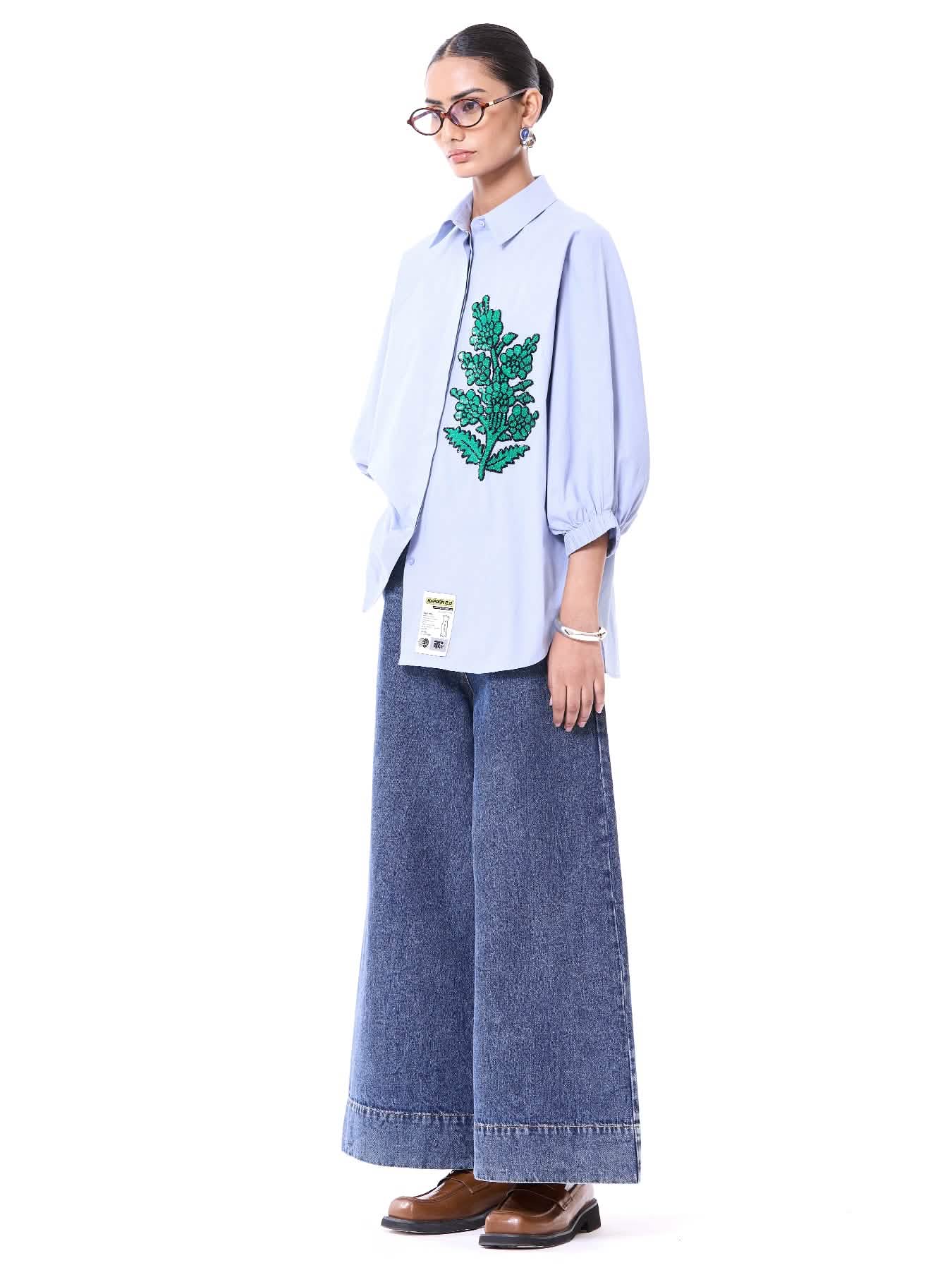 Embroidered Wing Shirt