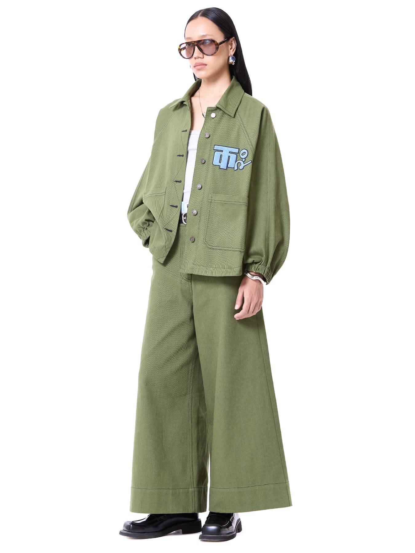 Logo Oversize Shacket