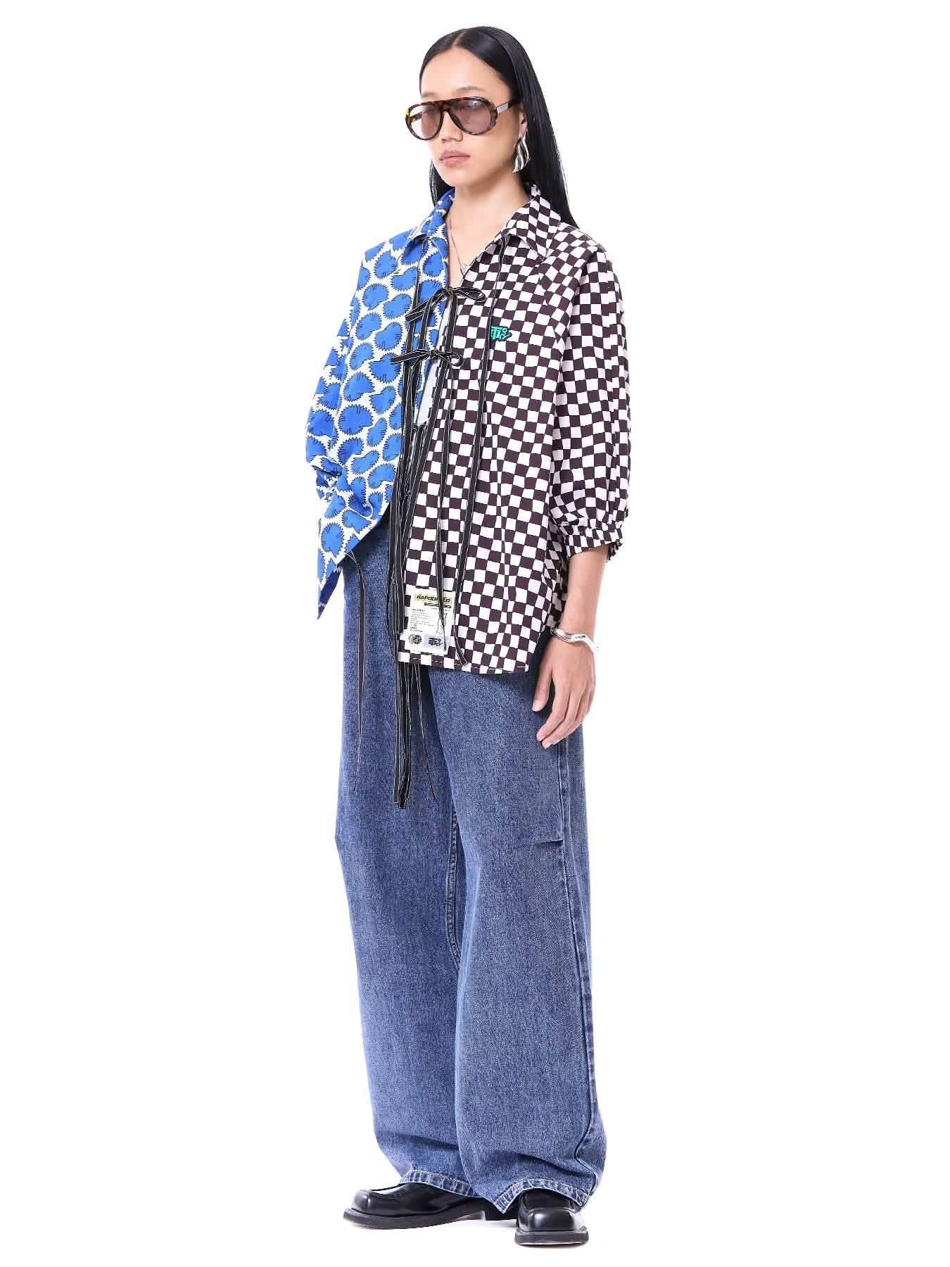 Wing Split Tie-up Shirt
