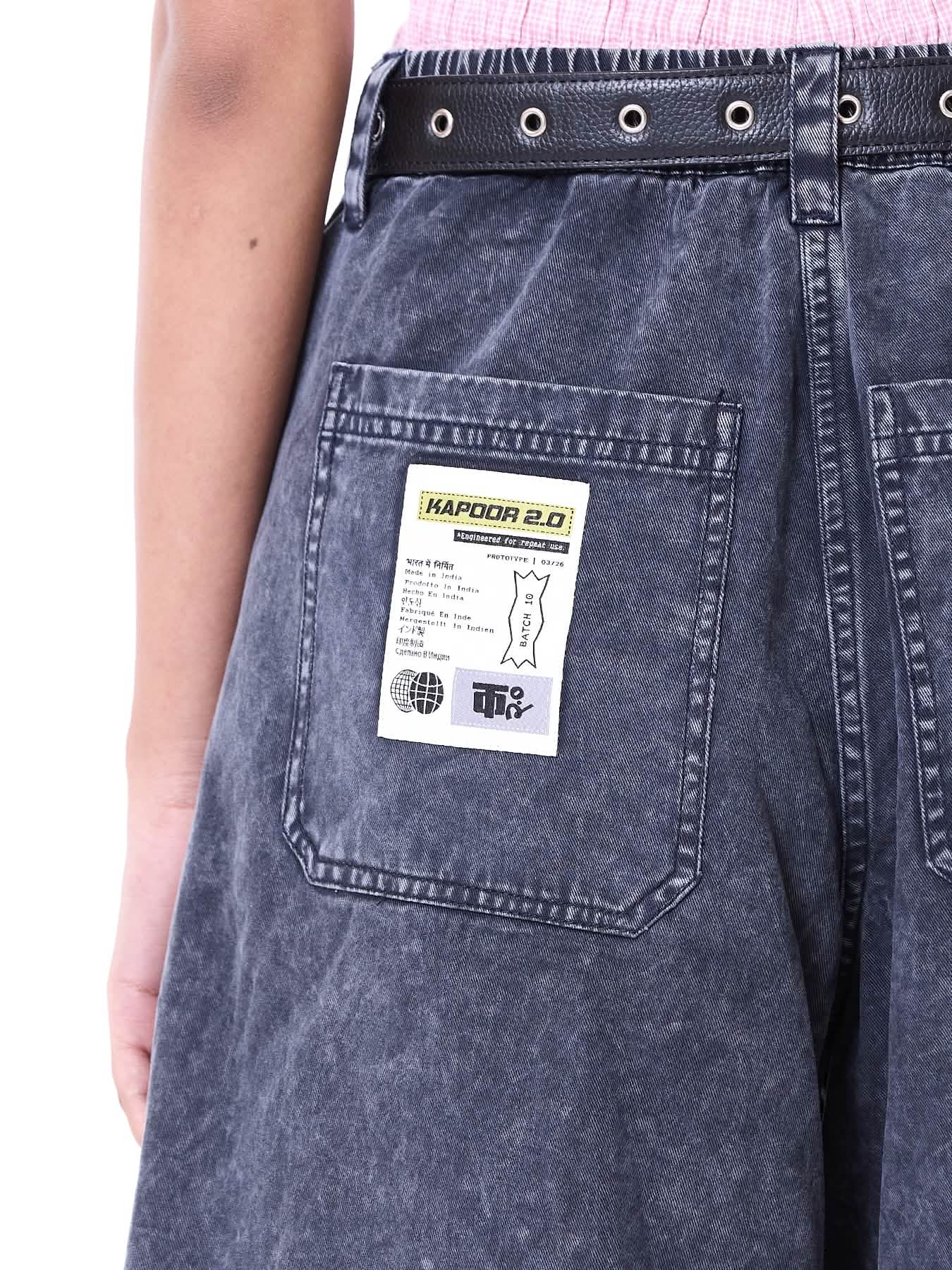 Washed Flared Jeans