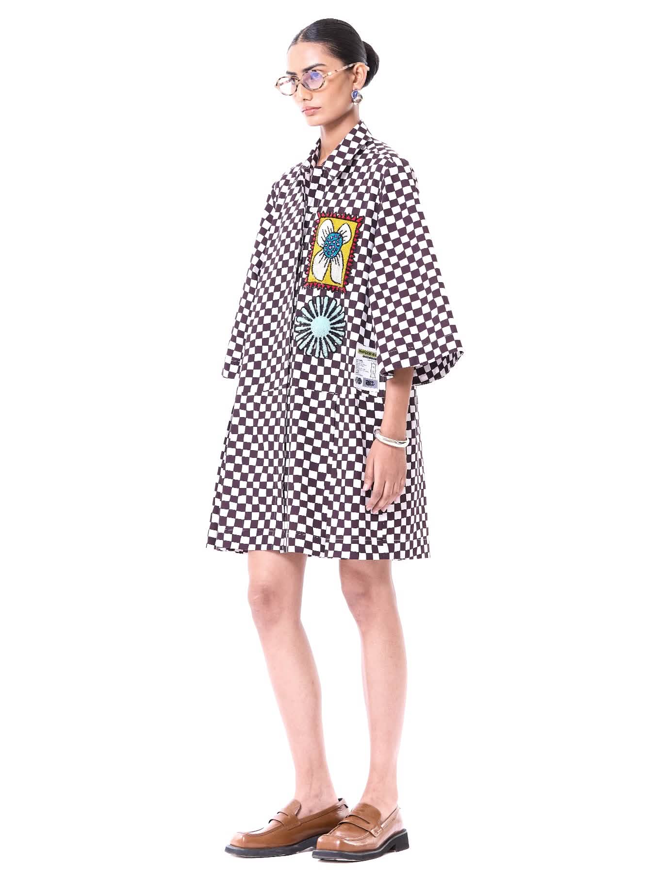 Embroidered Studio Dress