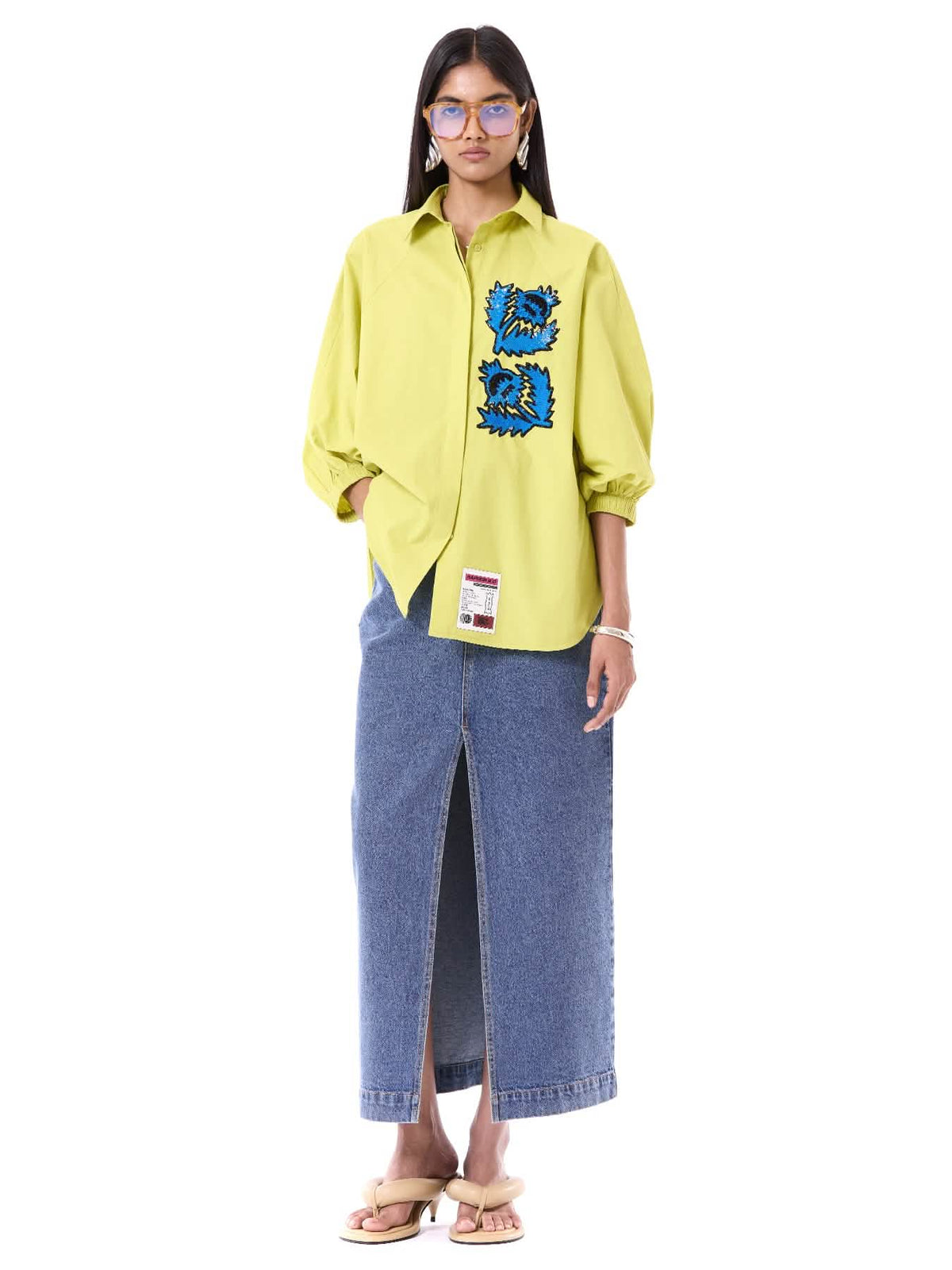 Embroidered Wing Shirt