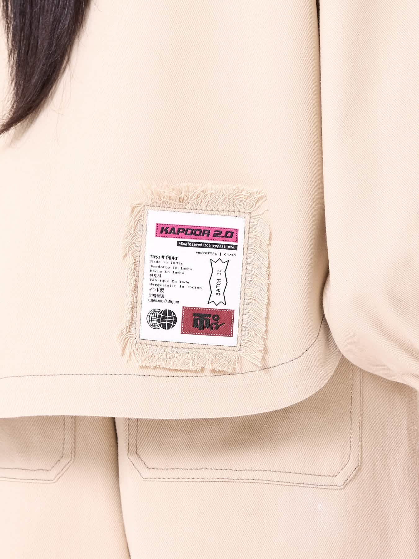 Logo Tie-up Shacket