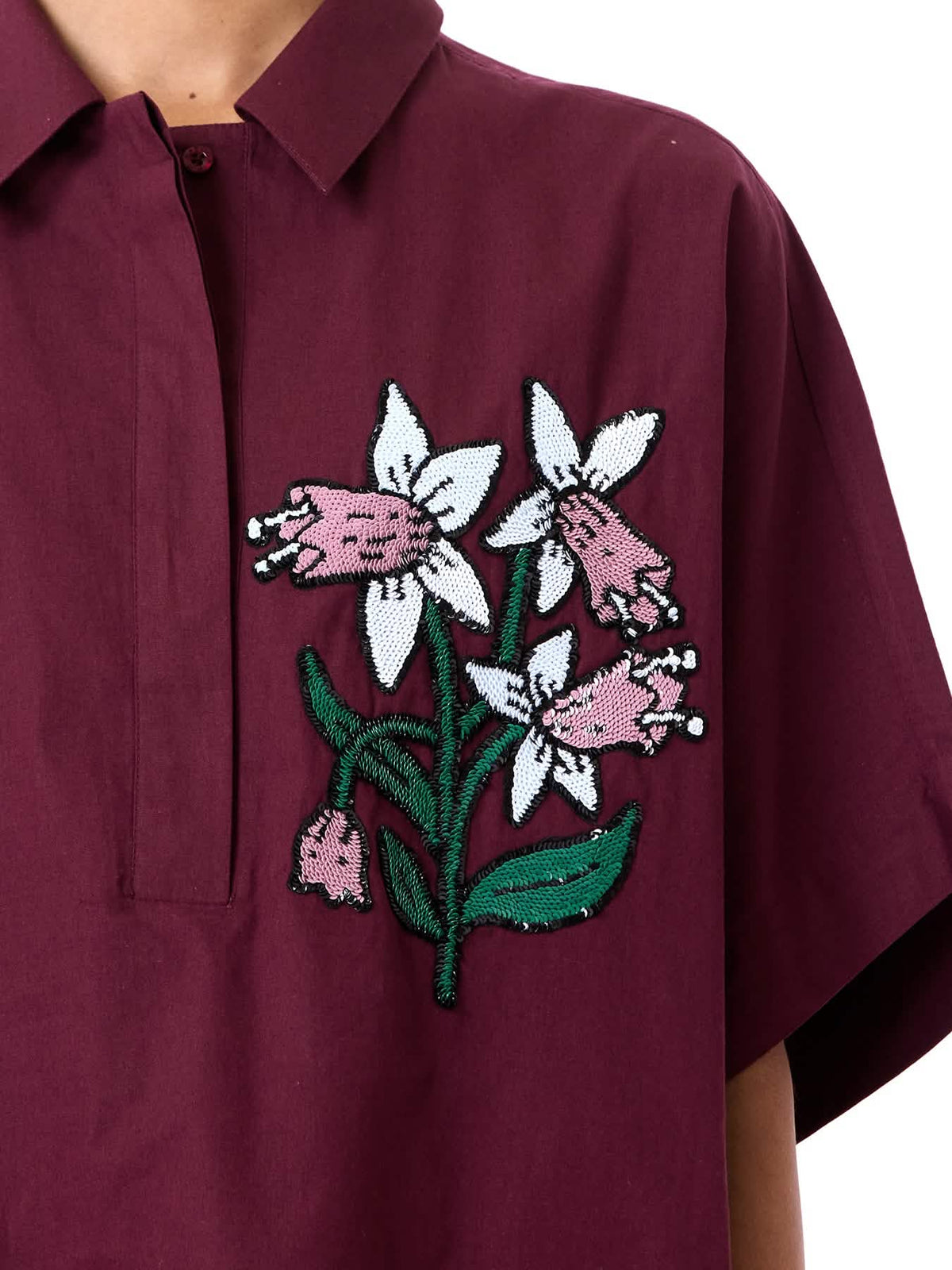 Embroidered Oasis Shirt