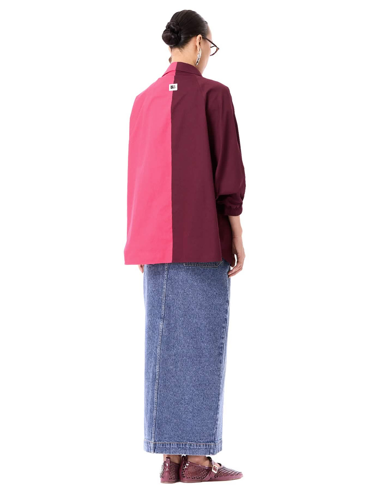 Logo Wing Tie-up Shirt