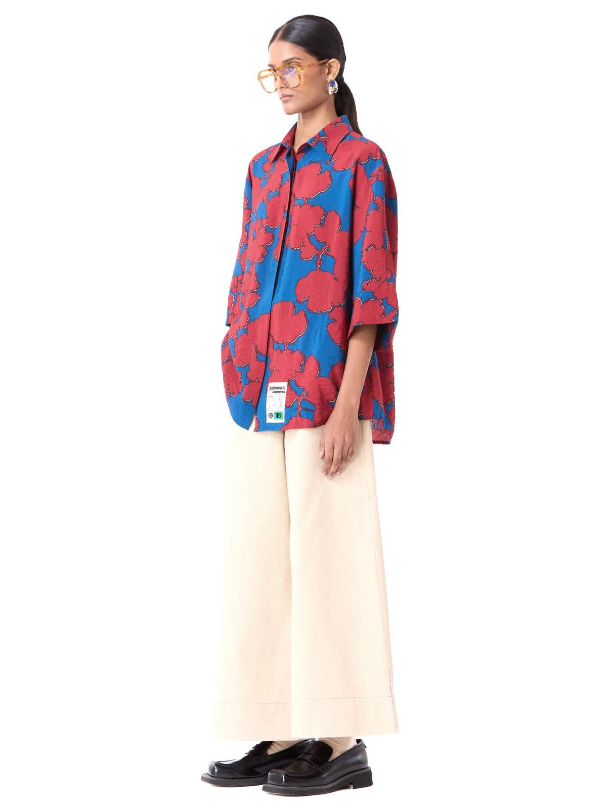 Relief-Oversize Shirt