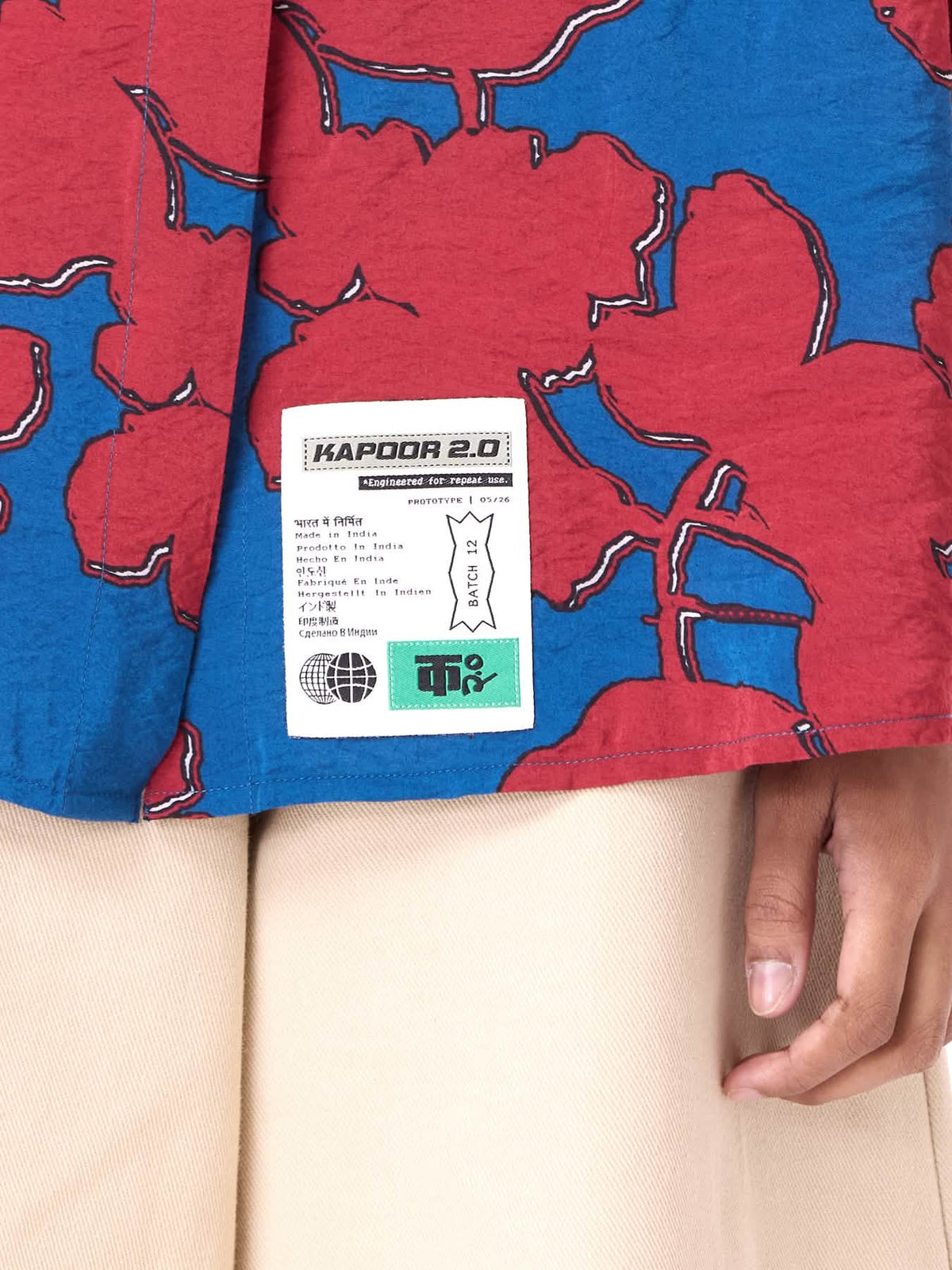 Relief-Oversize Shirt