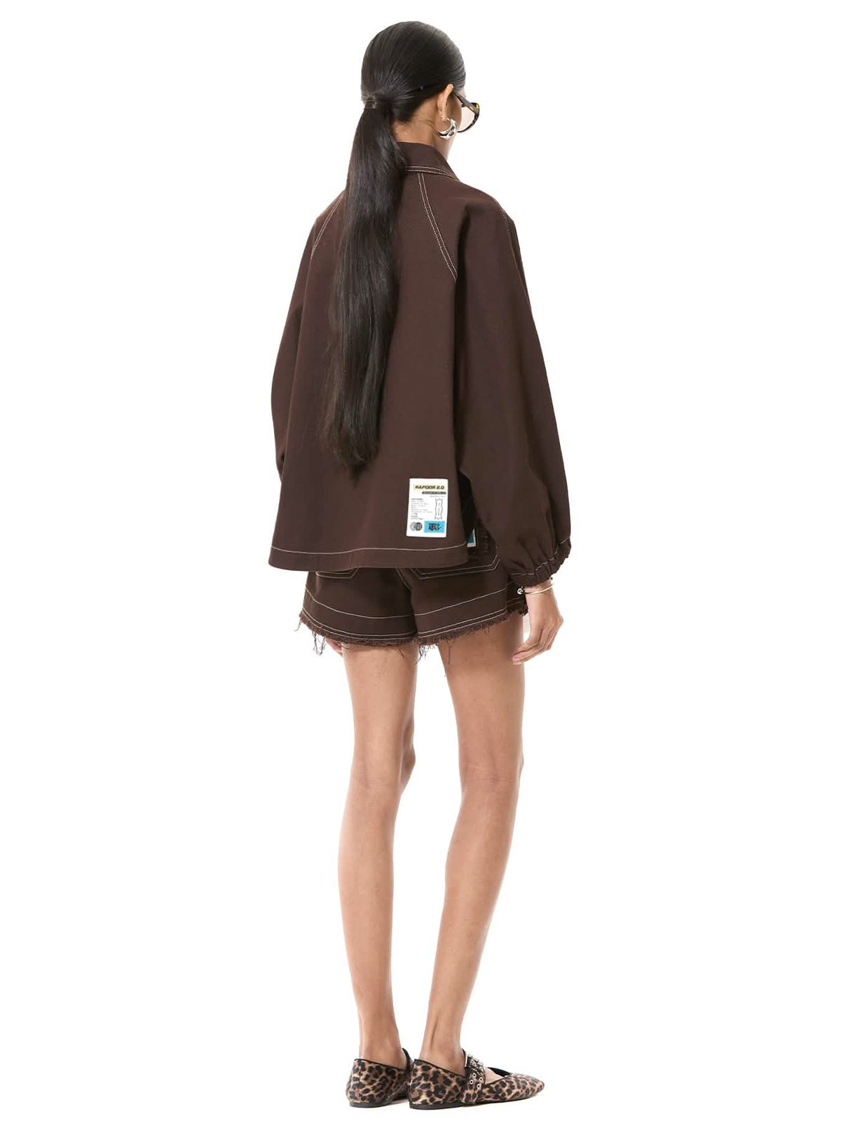 Logo Oversize Shacket