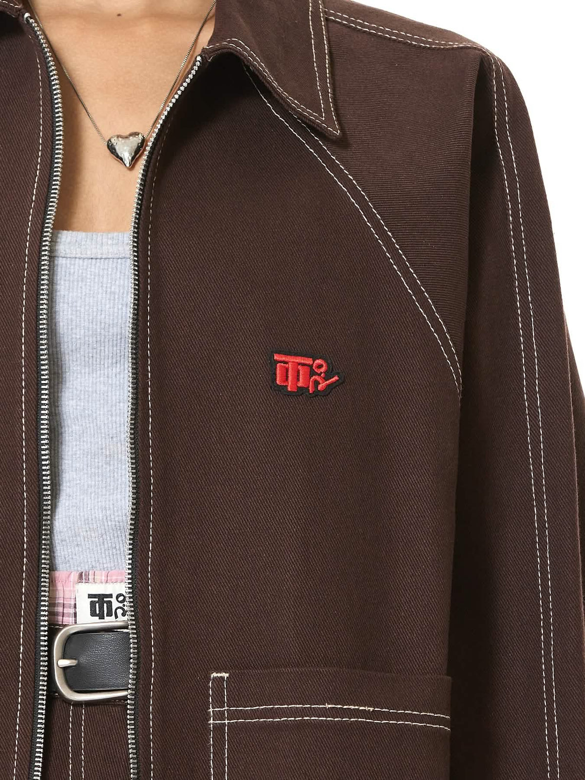 Logo Oversize Shacket