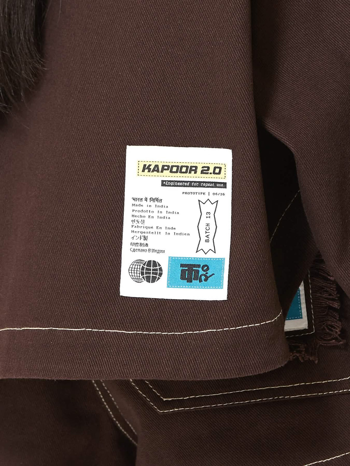 Logo Oversize Shacket