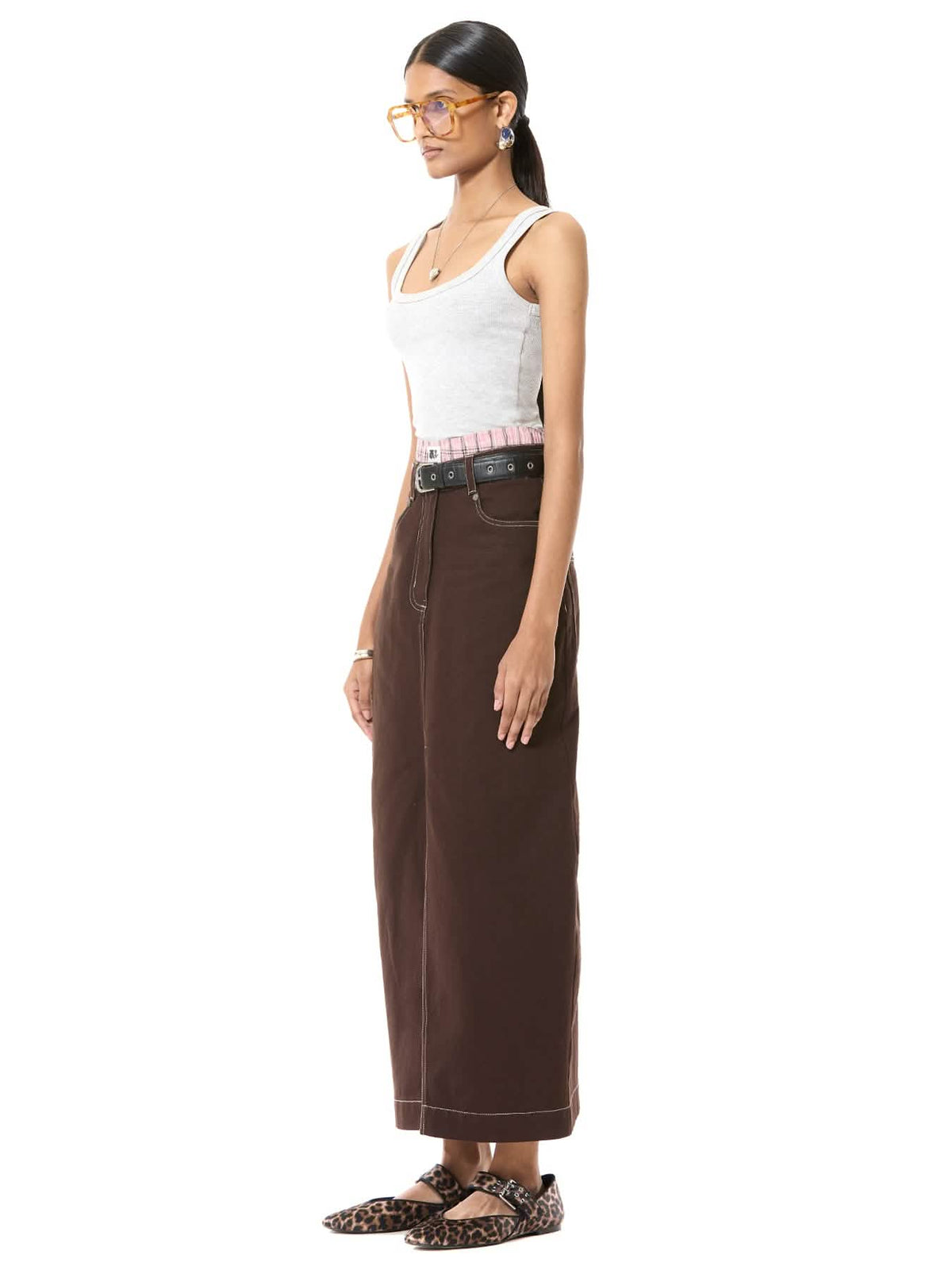 Slit Skirt