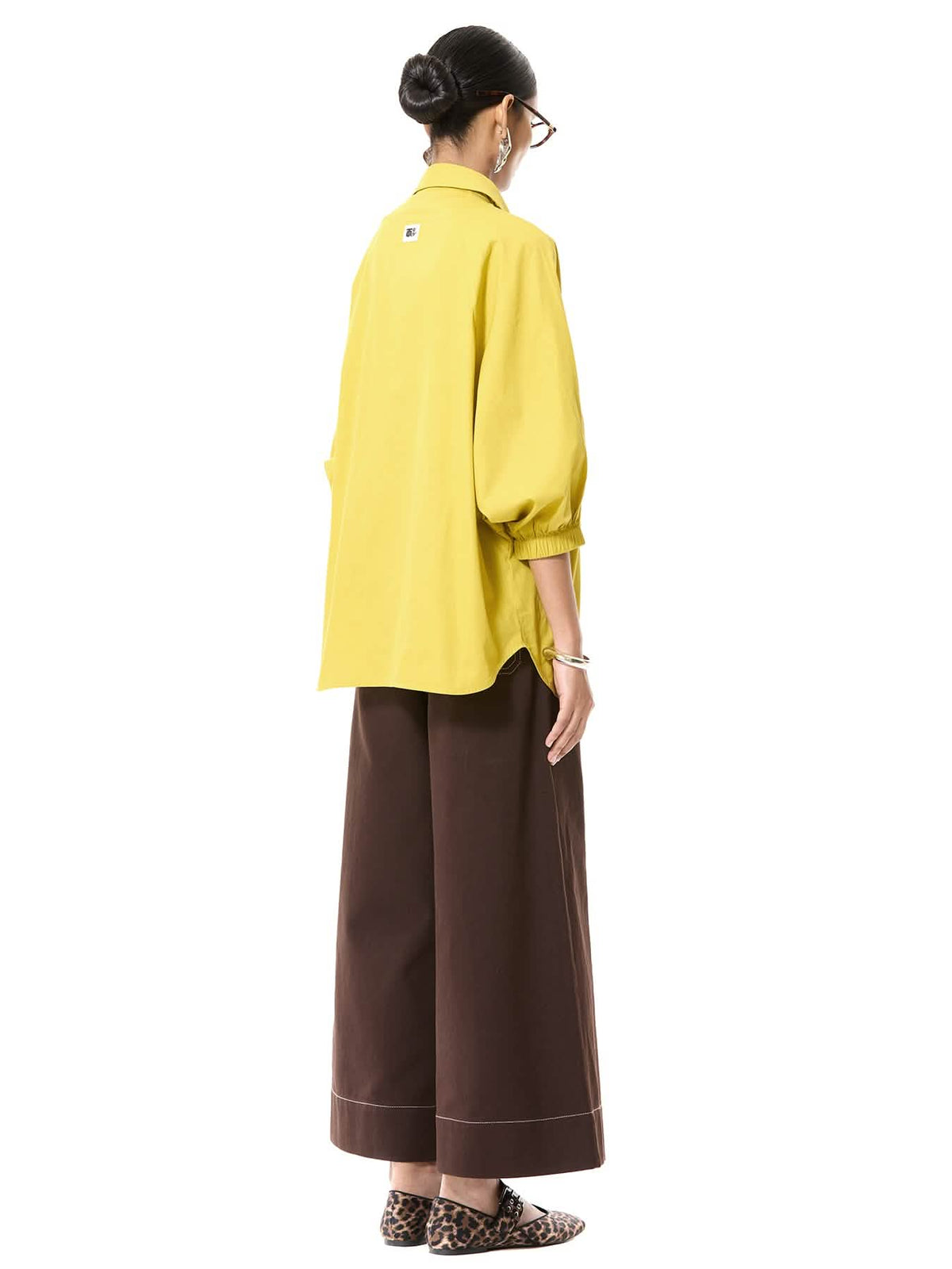 Embroidered Tie-up Shirt