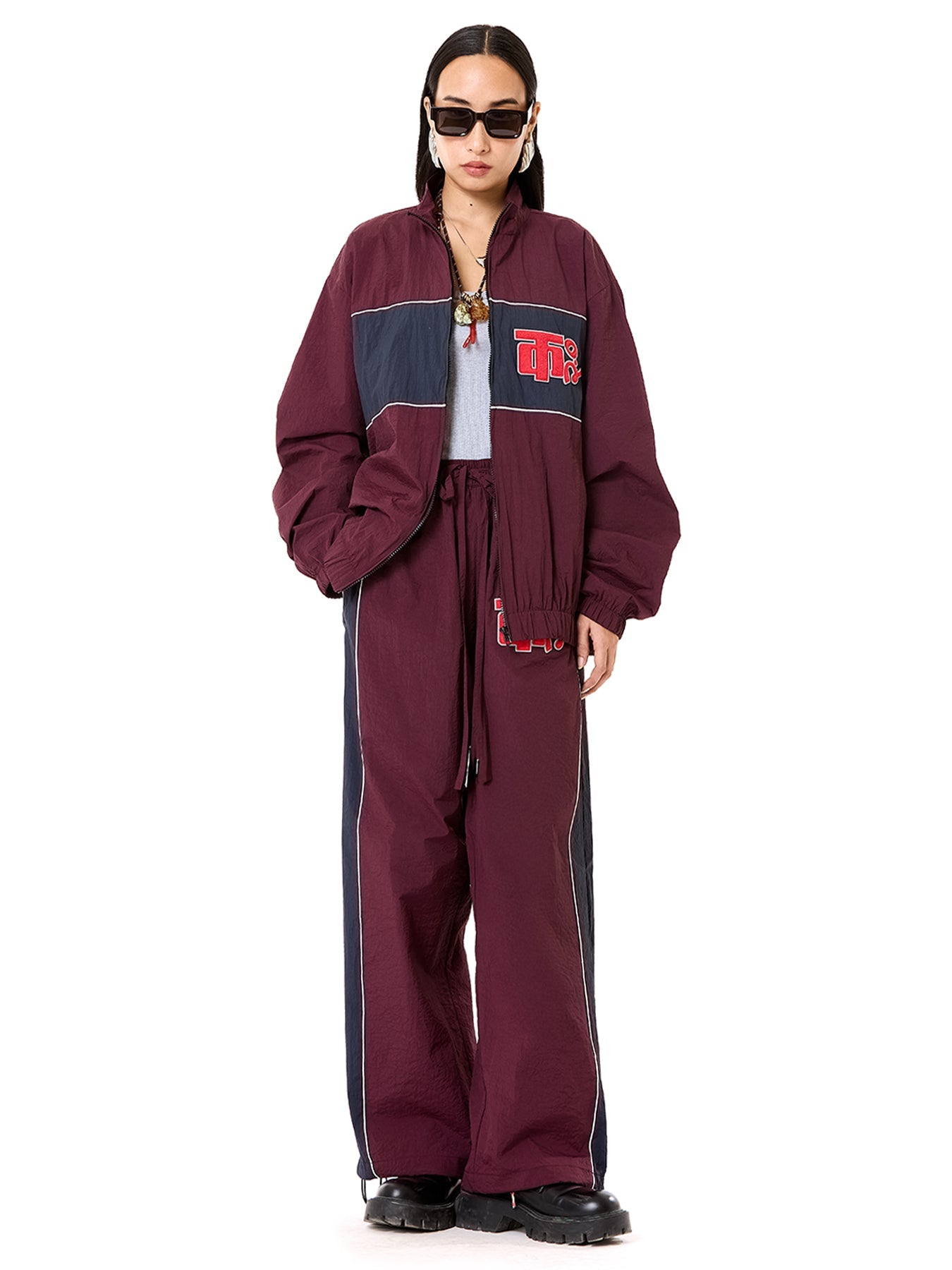 Paneled Jacket Co-ord Set