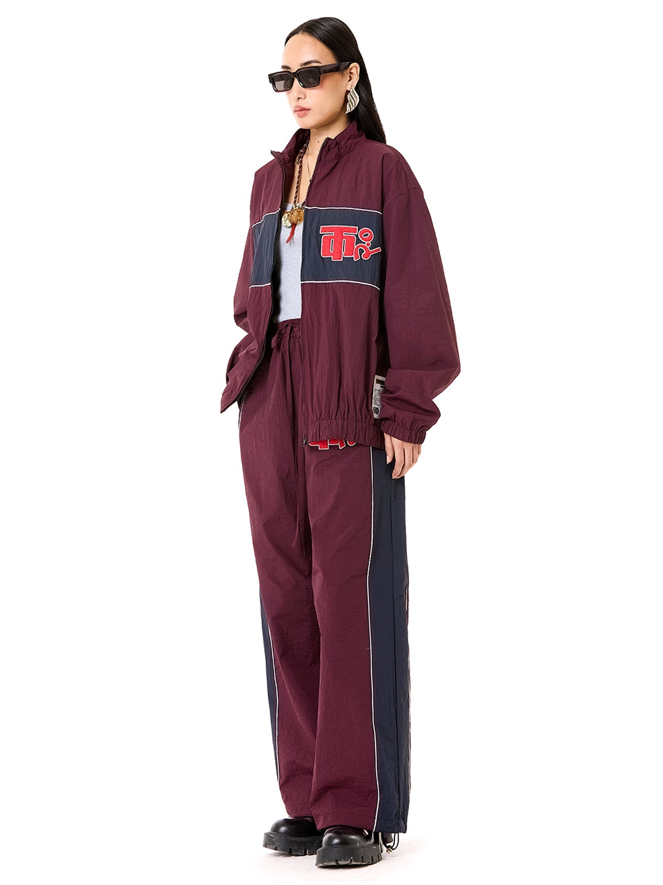 Paneled Jacket Co-ord Set