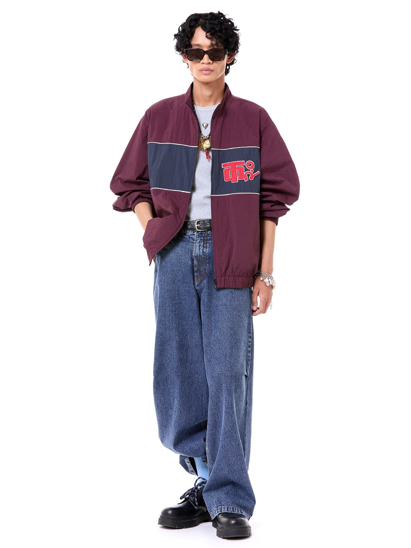 Paneled Logo Jacket