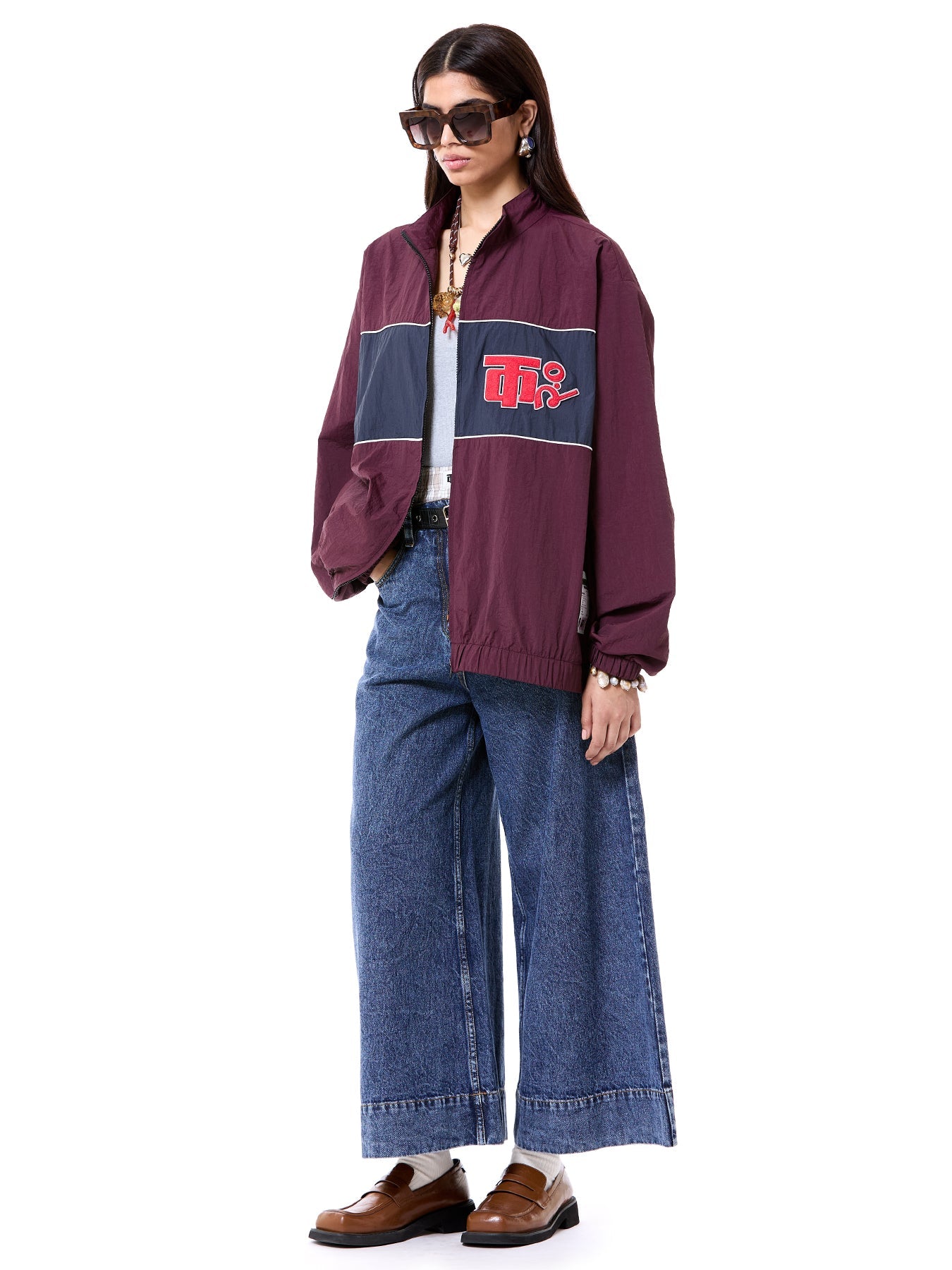 Paneled Logo Jacket
