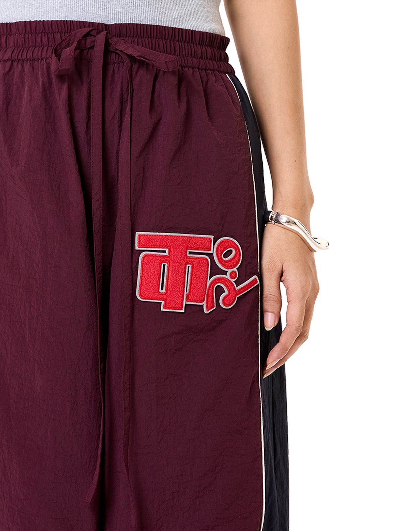 Paneled Logo Pants