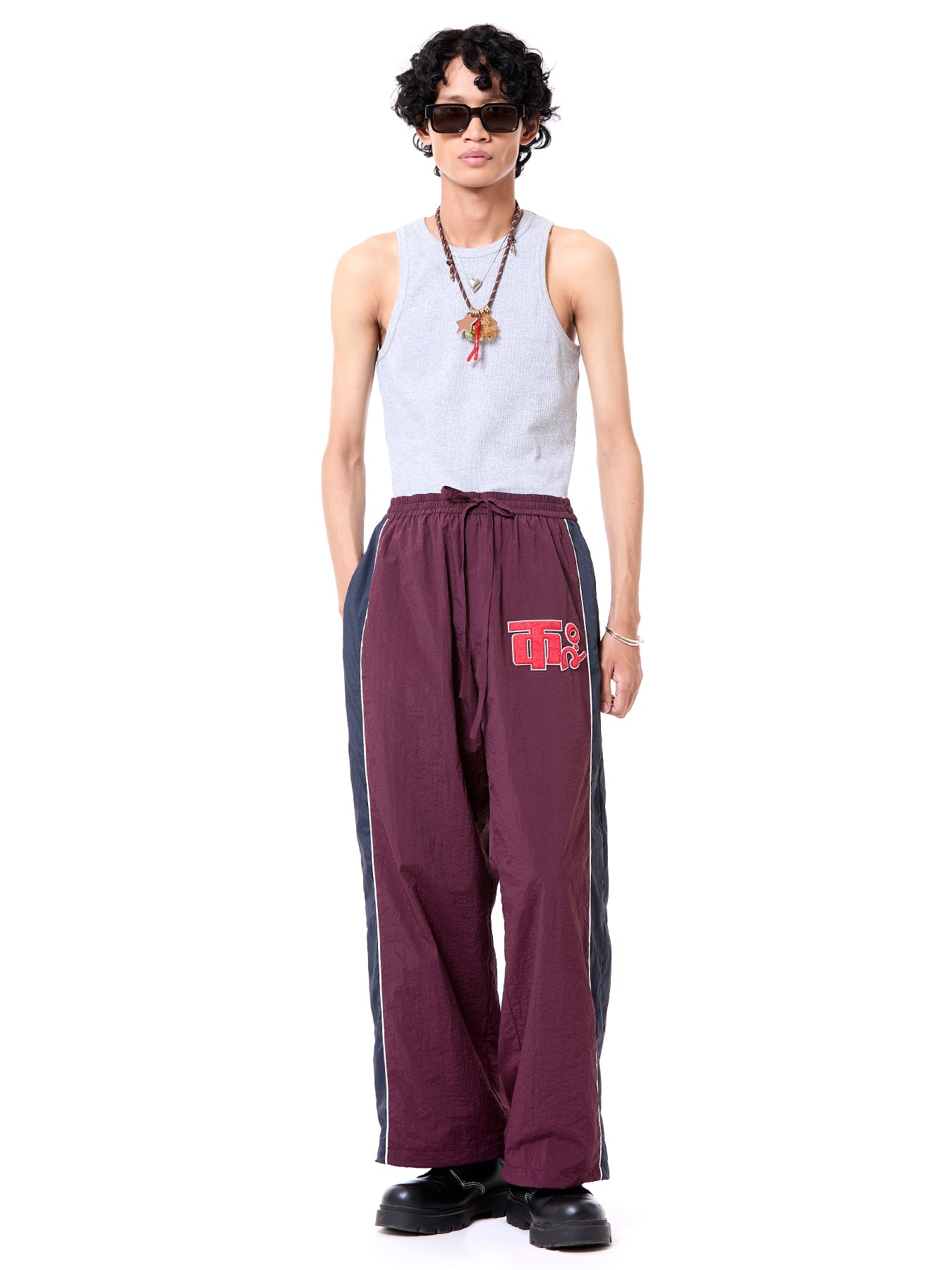 Paneled Logo Pants
