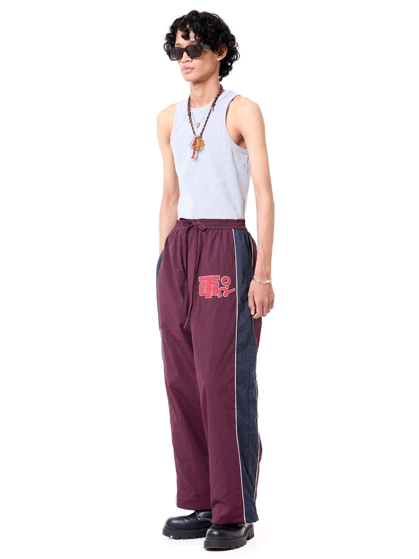 Paneled Logo Pants