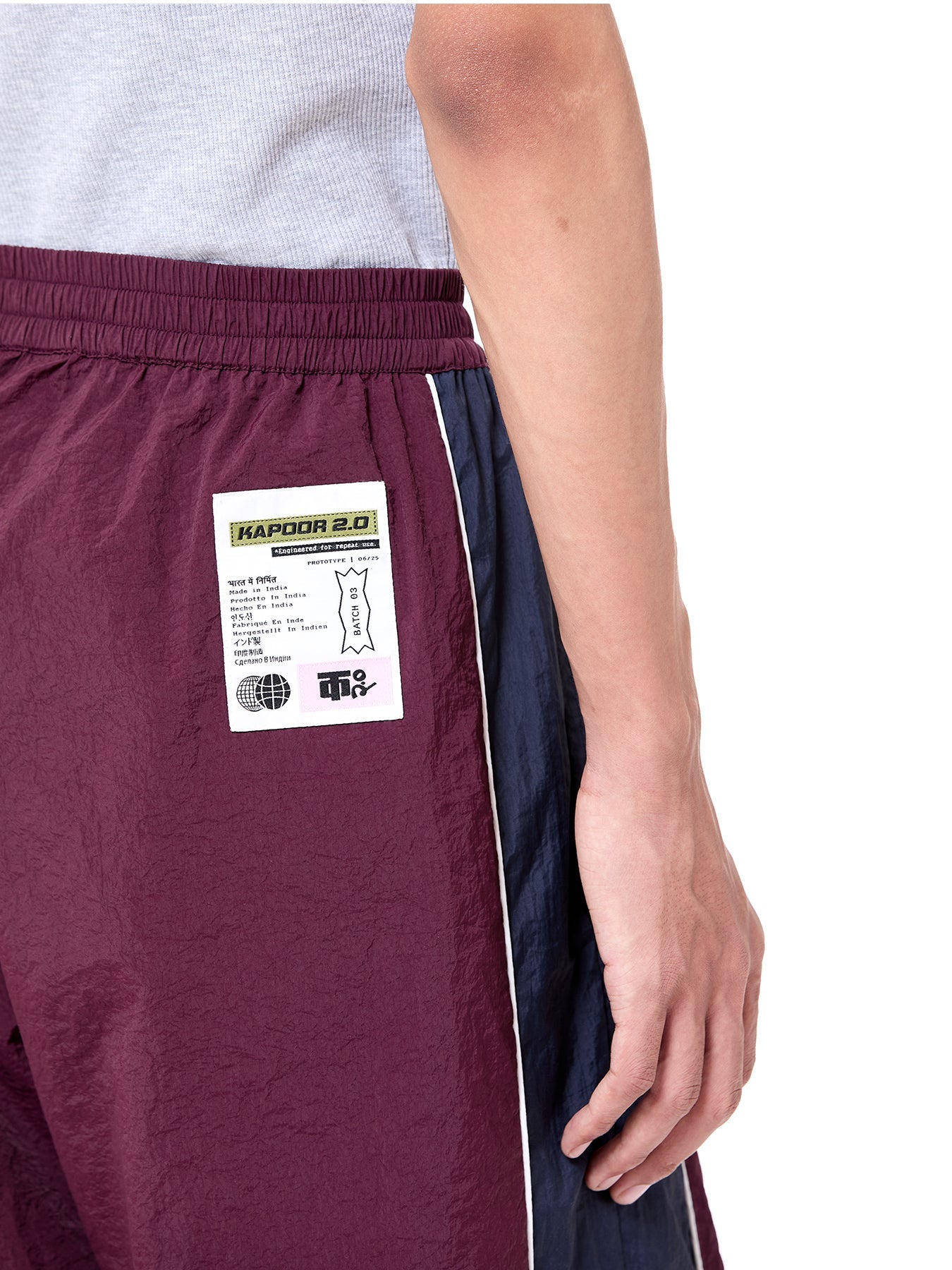 Paneled Logo Pants