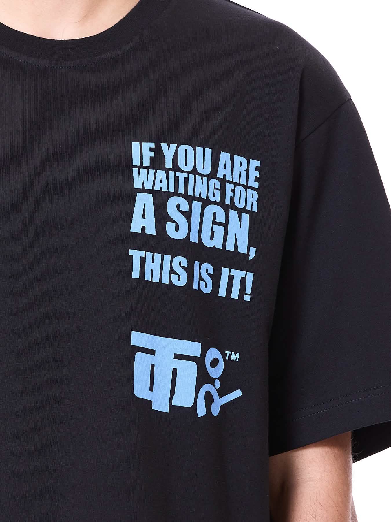 Slogan Oversized Tee
