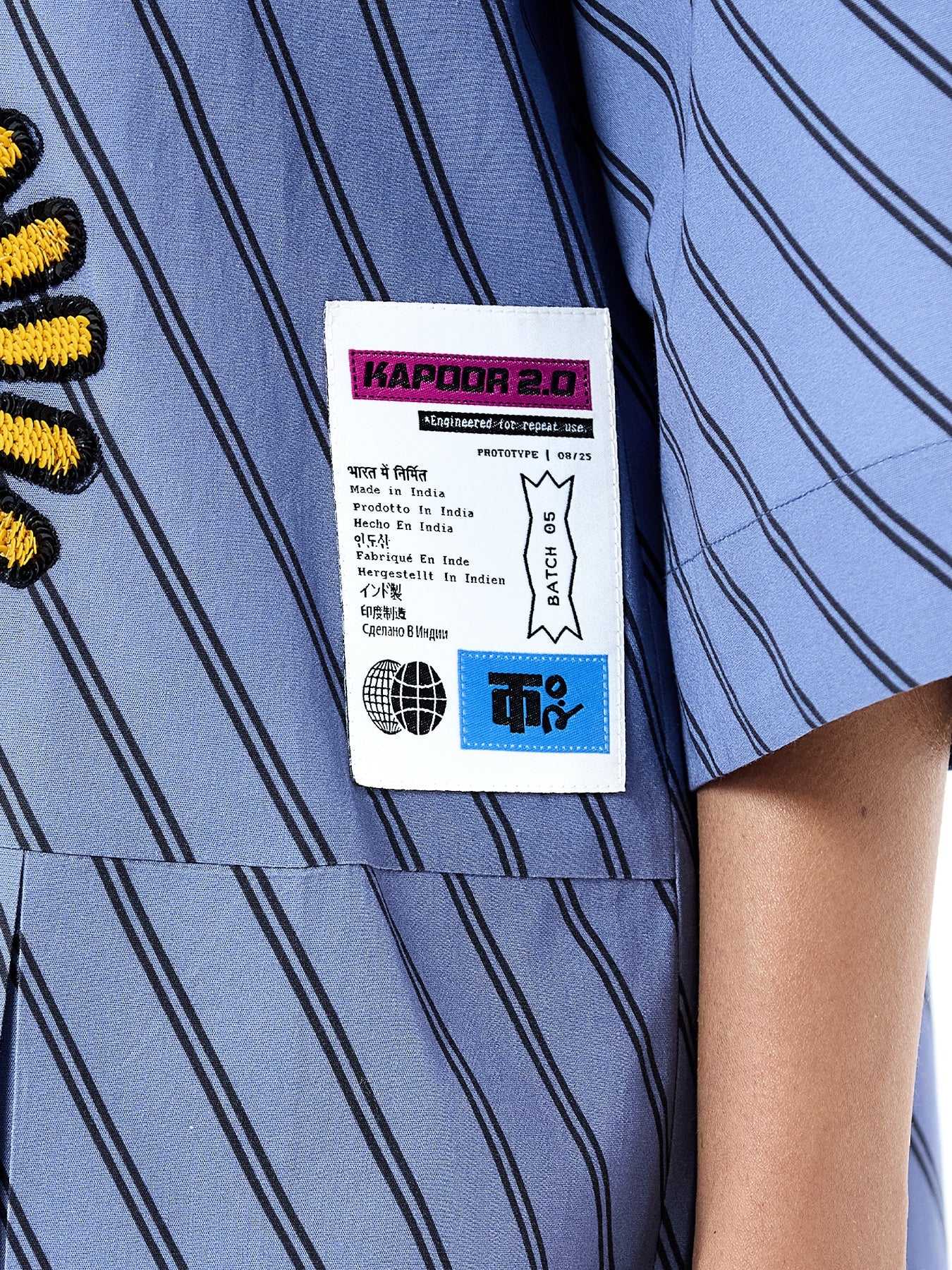 Striper Studio Dress