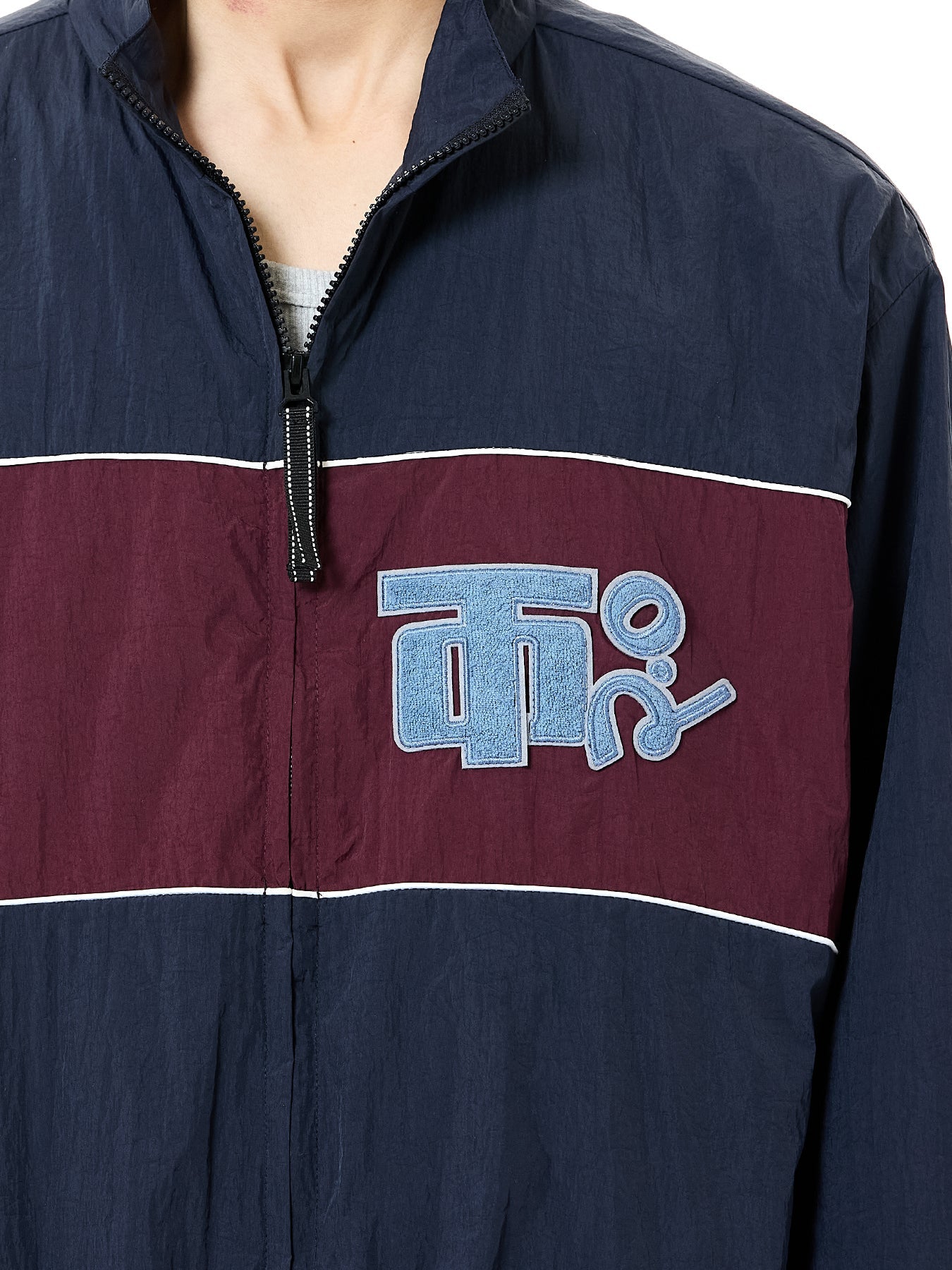 Paneled Logo Jacket