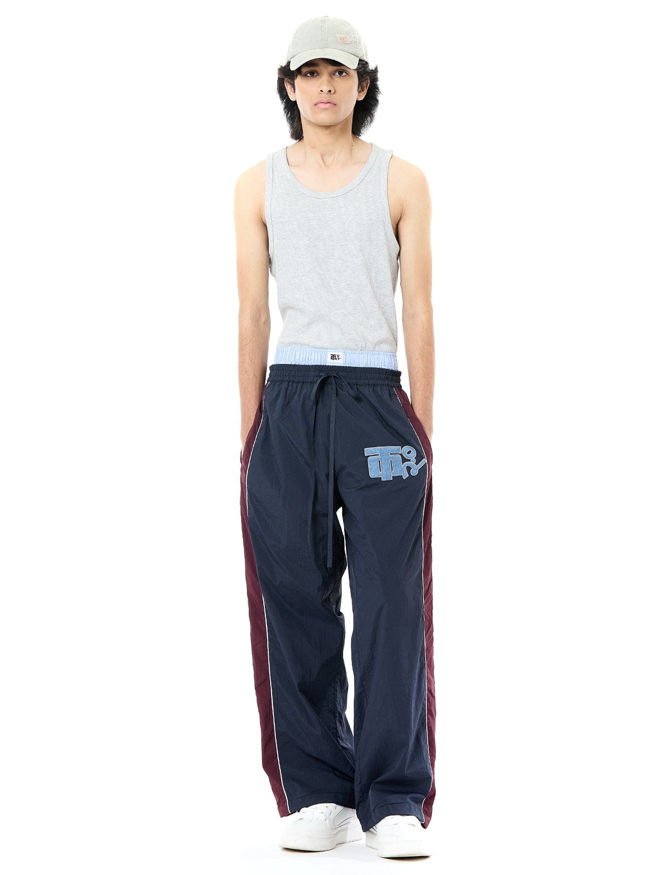 Paneled Logo Pants