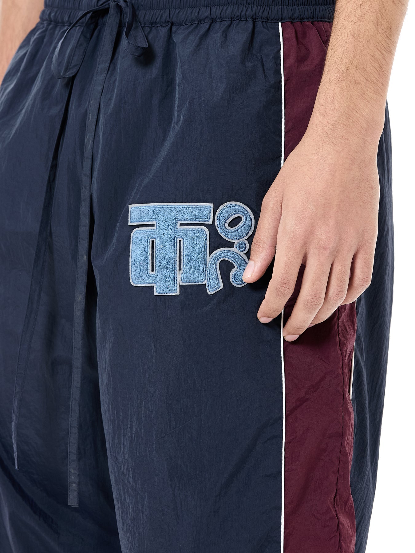 Paneled Logo Pants