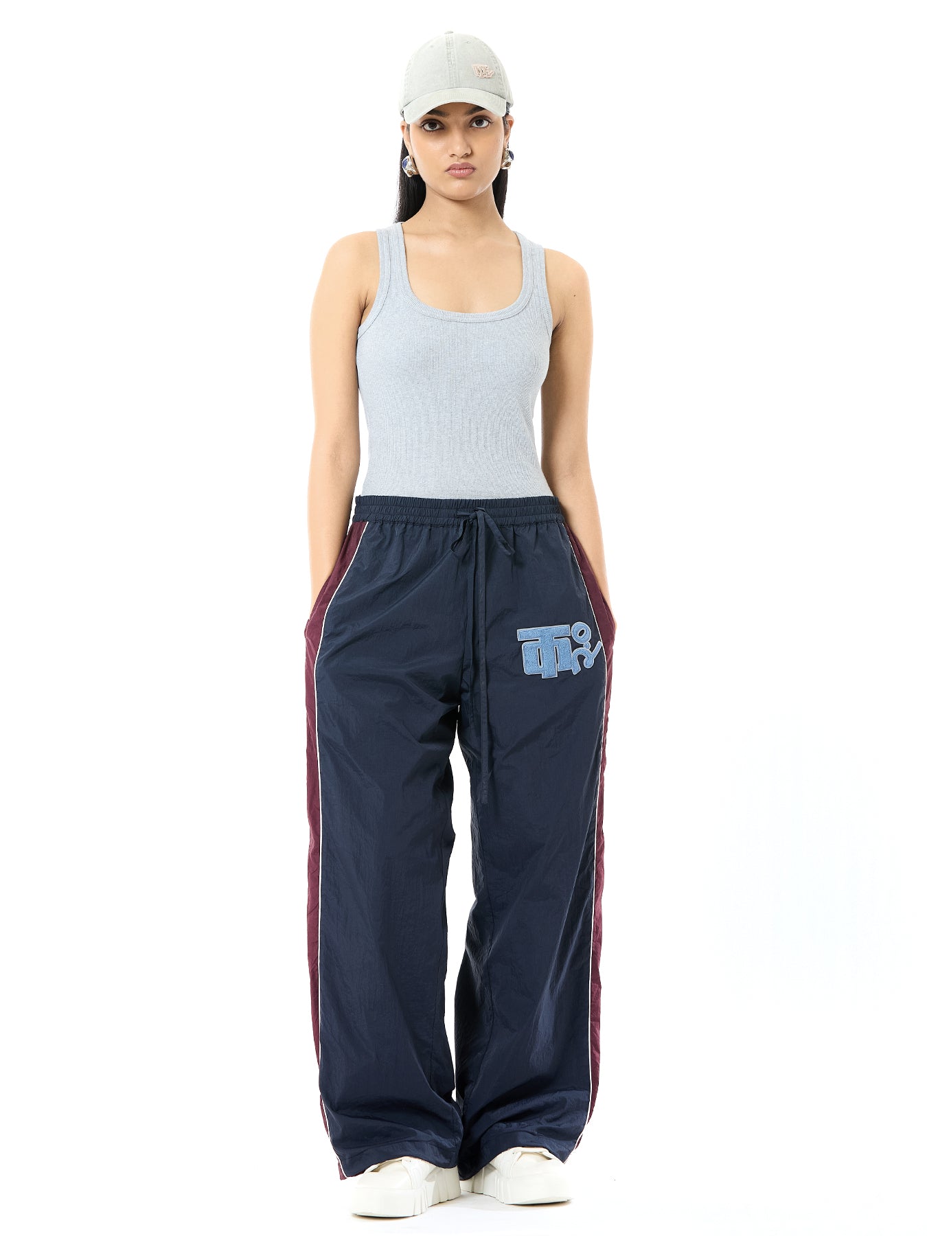 Paneled Logo Pants