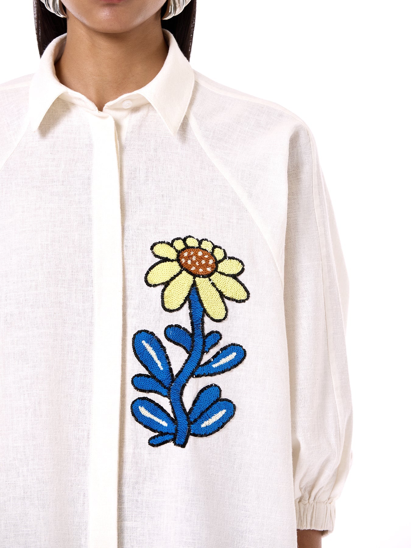 Embroidered Wing Shirt