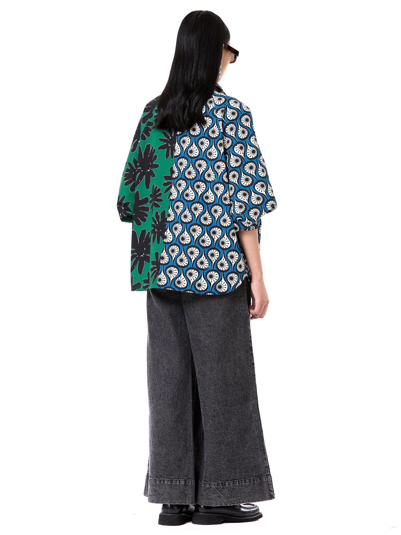 Wing Split Tie-up Shirt