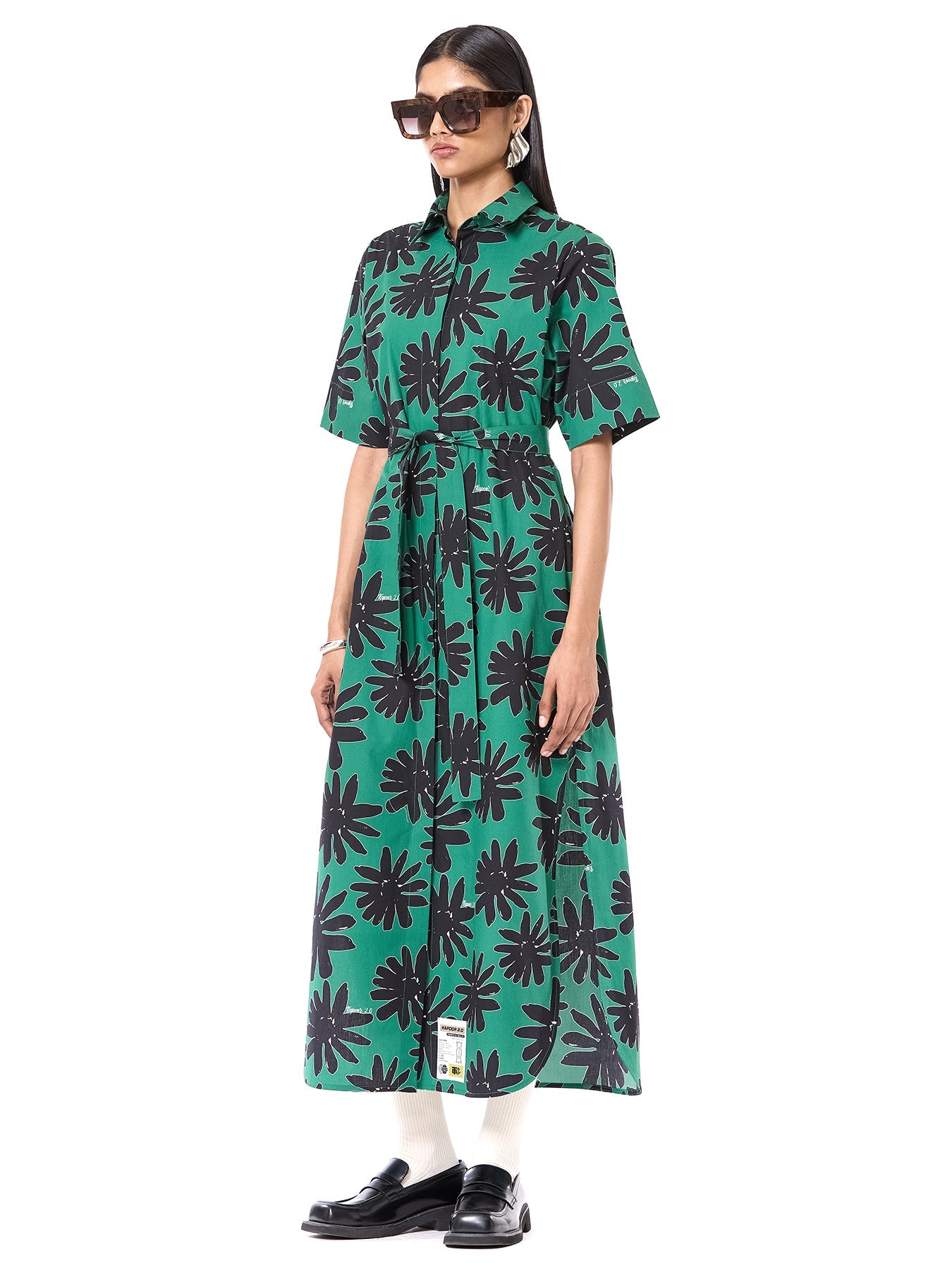Belted Shirt Dress