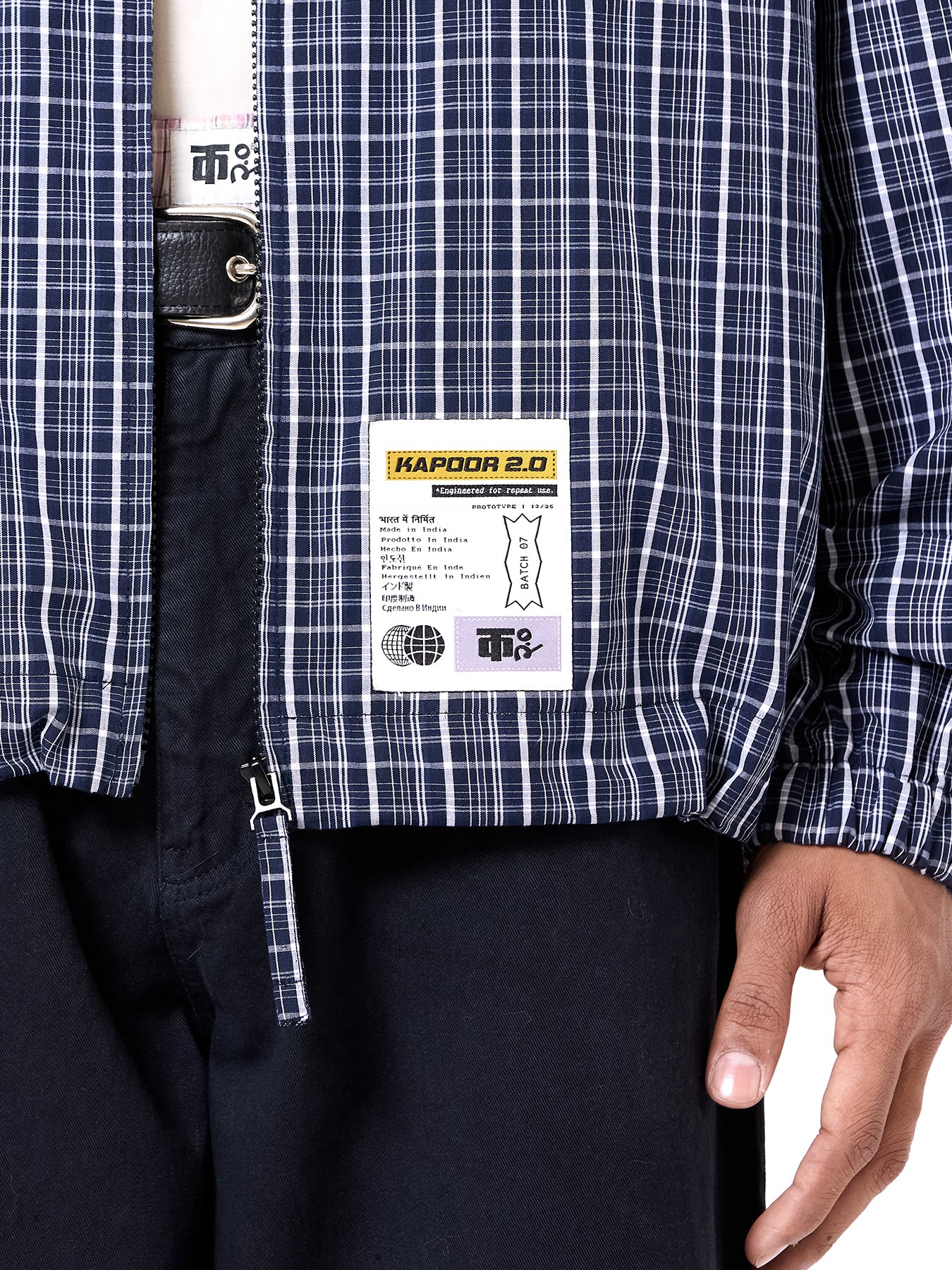 Paneled Logo Jacket
