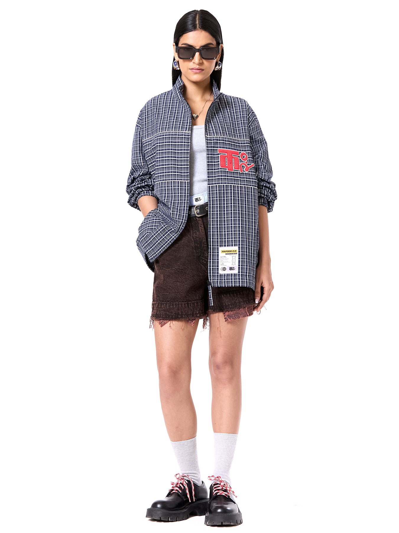 Paneled Logo Jacket