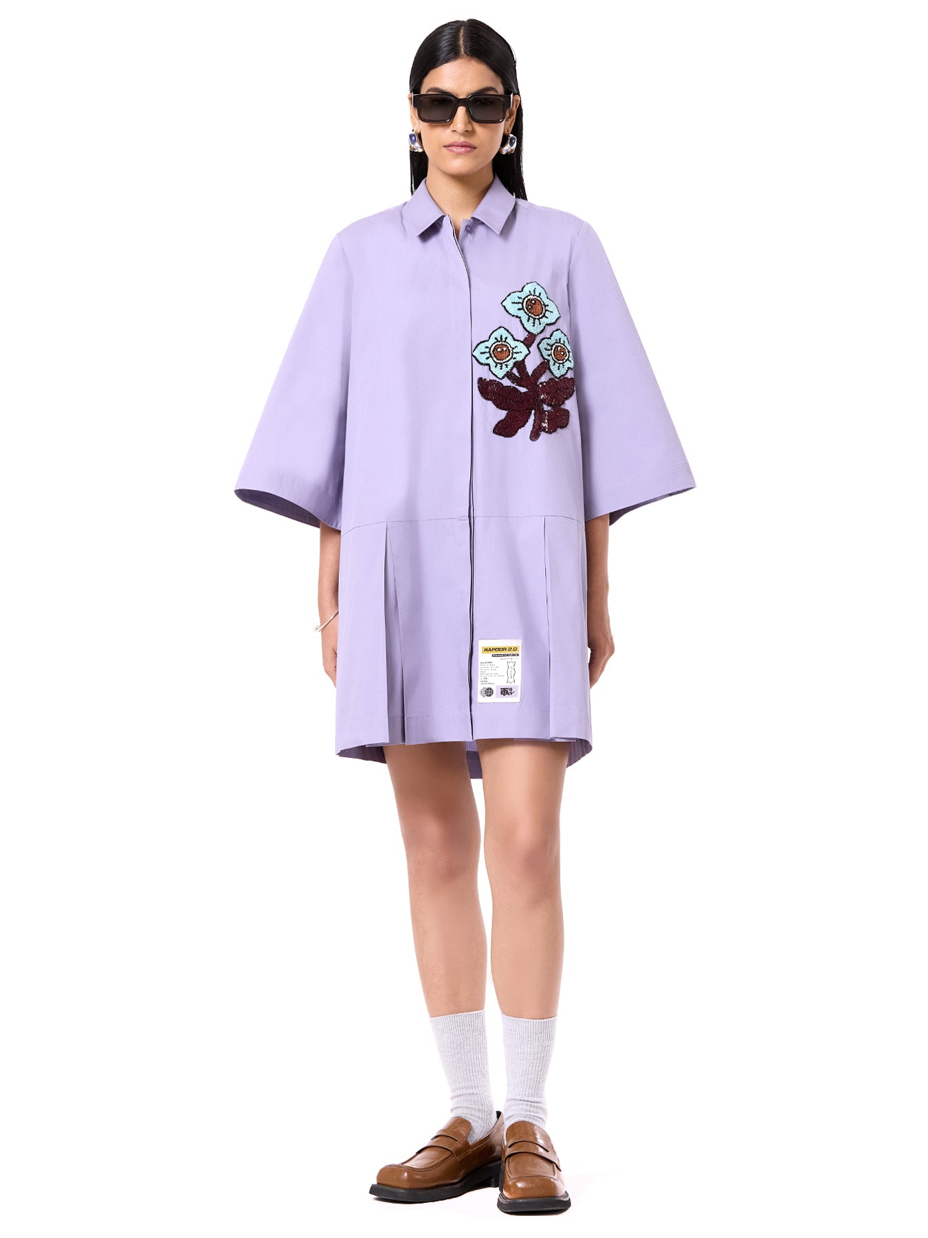 Embroidered Studio Dress