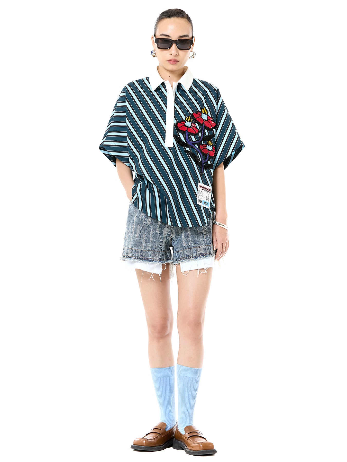 Embroidered Oasis Shirt