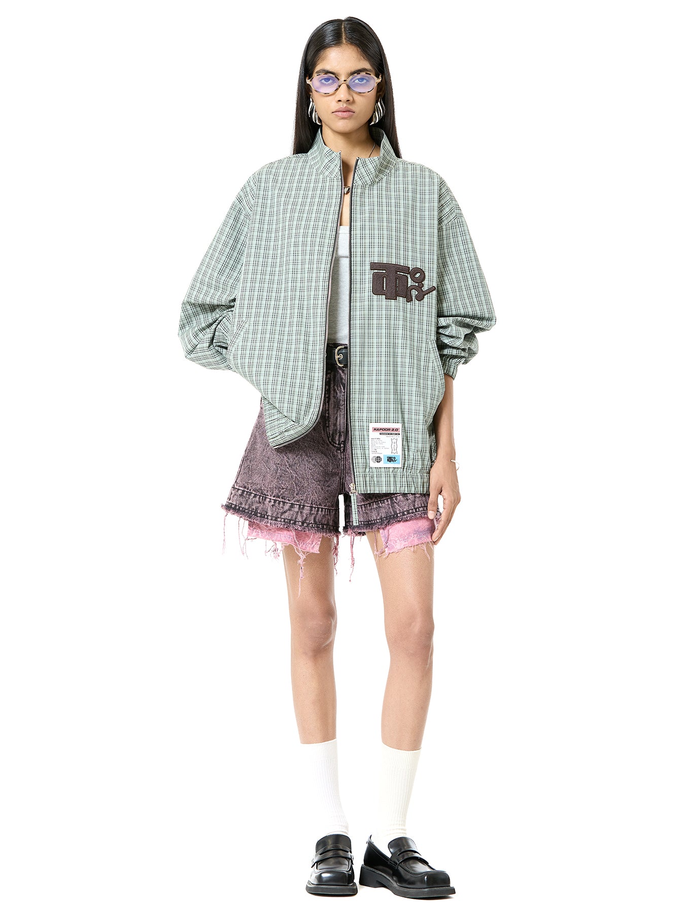 Paneled Logo Jacket
