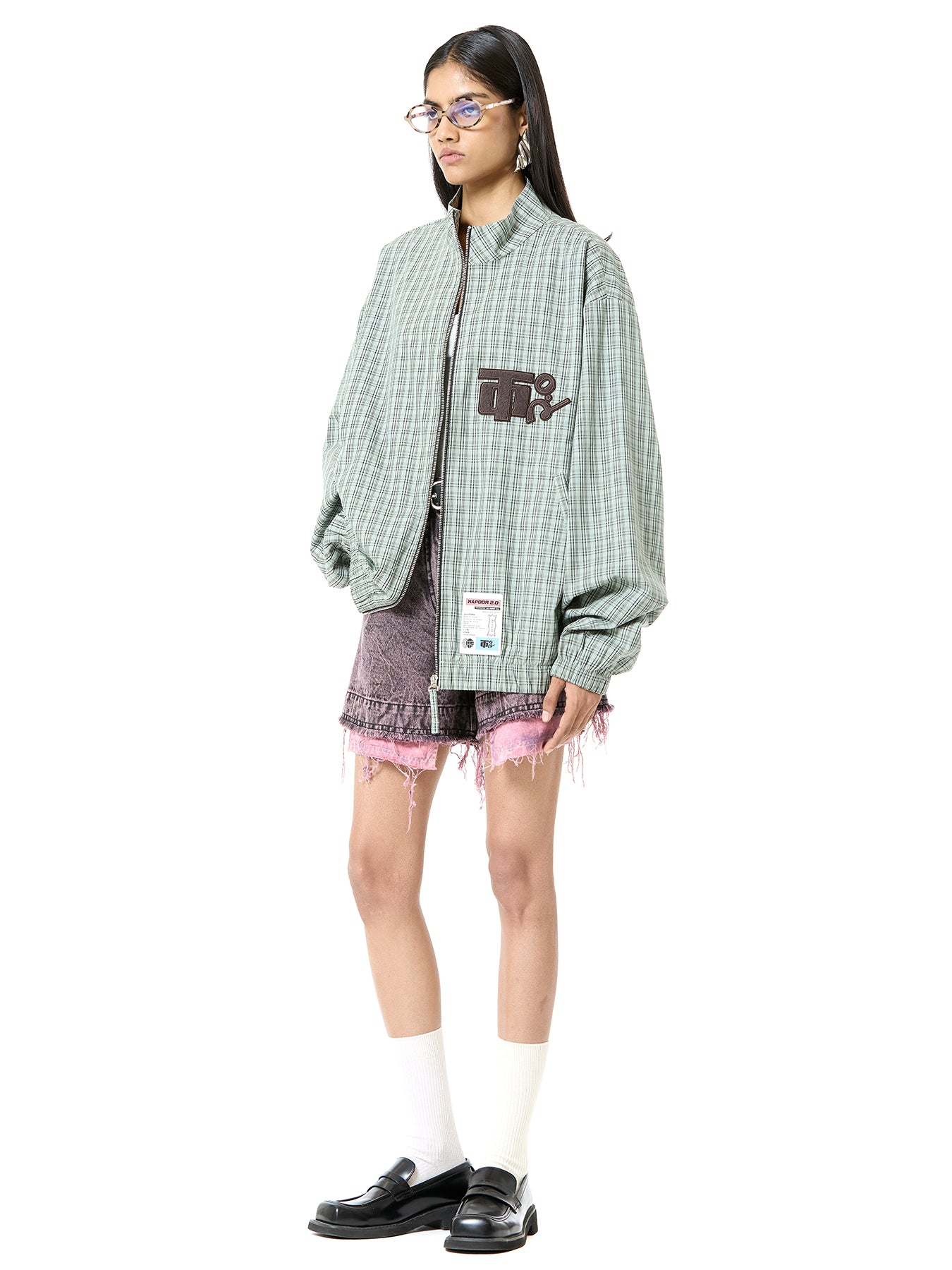 Paneled Logo Jacket