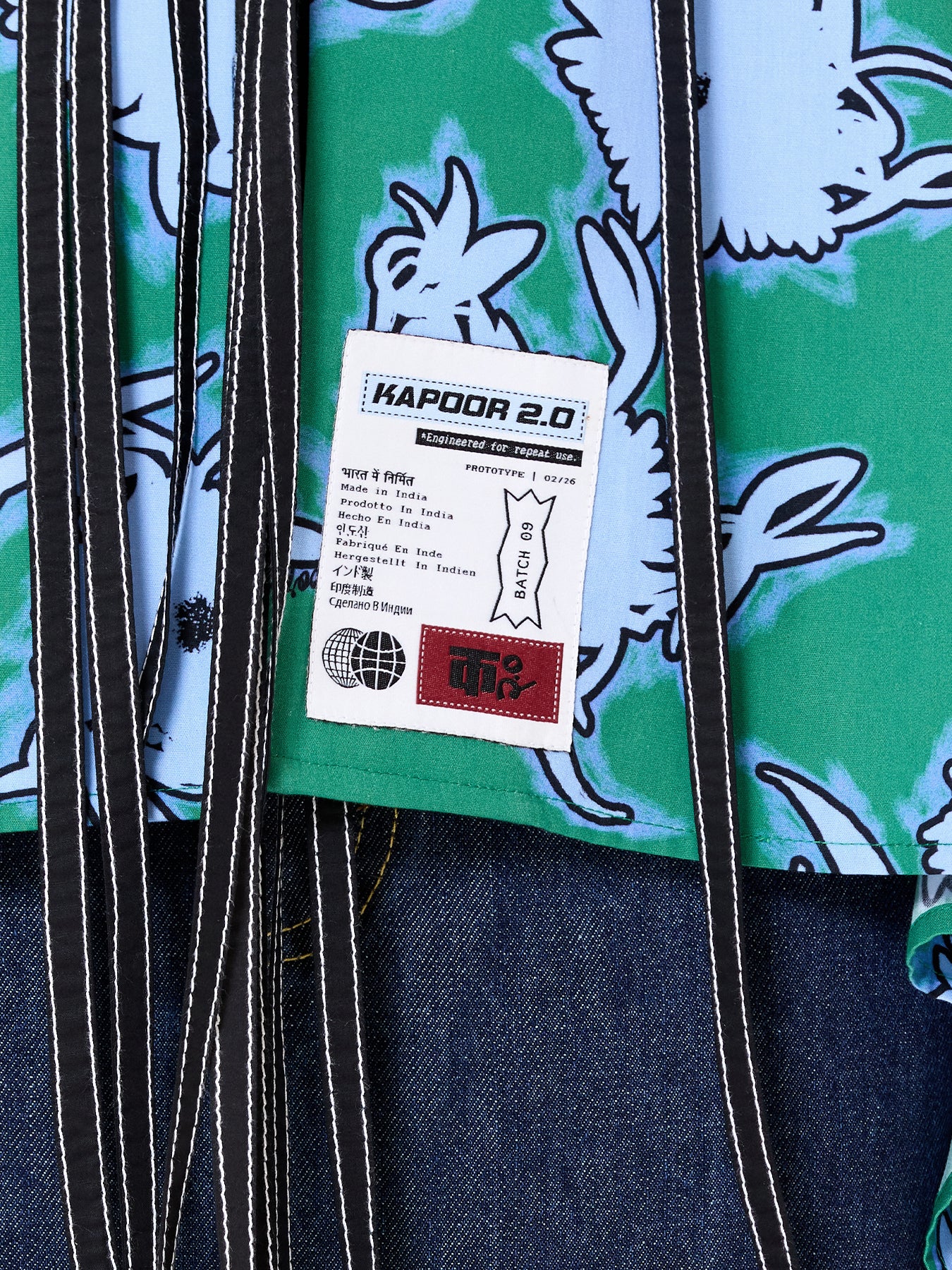 Lagoon Kaftan Tie-up Shirt